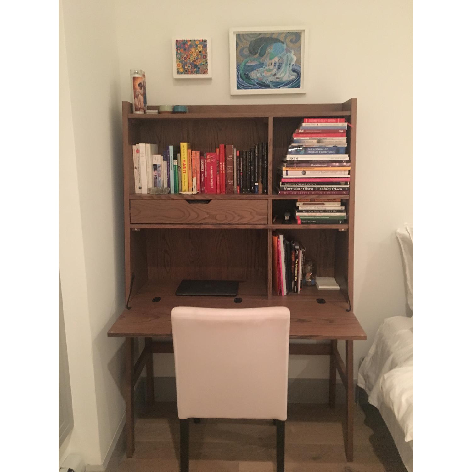 Crate & Barrel Clarke Secretary Desk AptDeco
