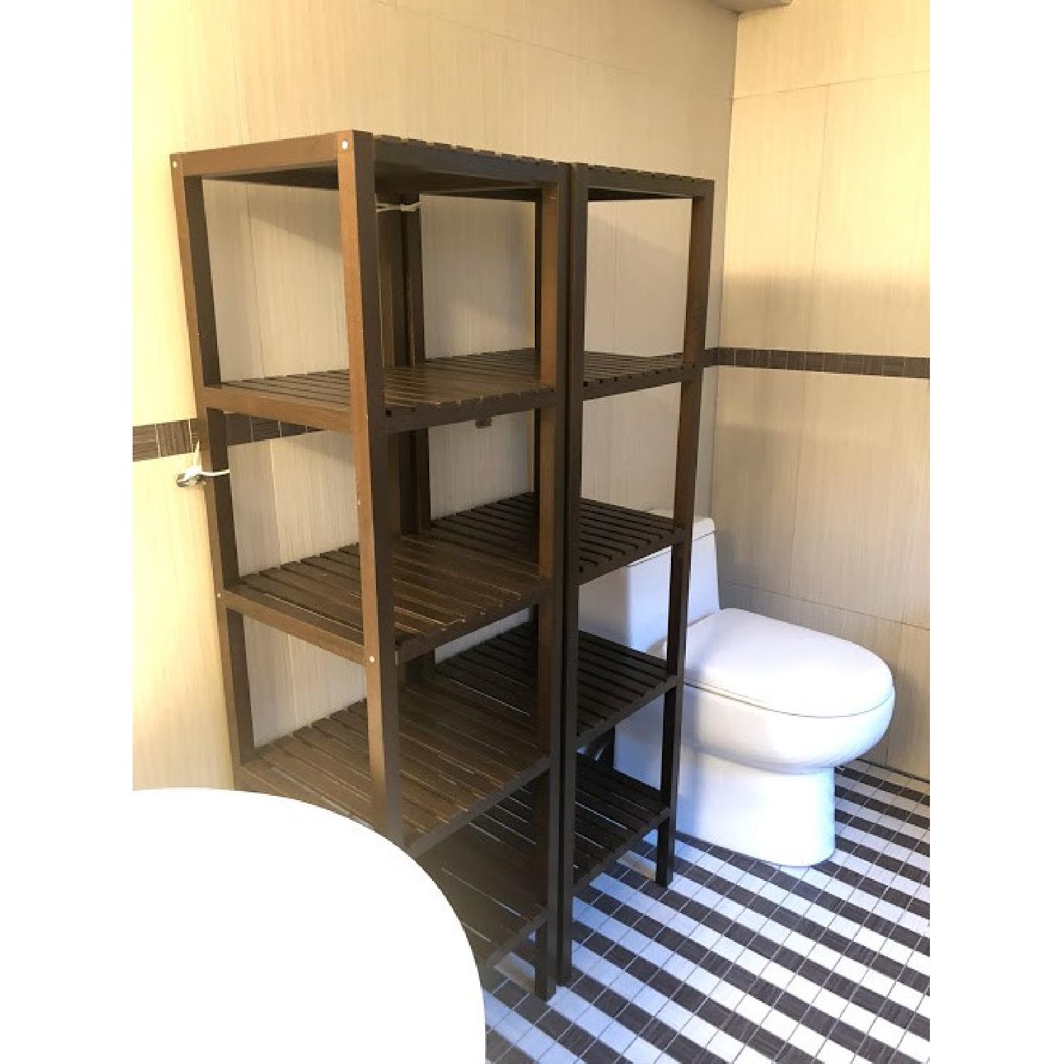 Ikea Molger Shelving Unit in Espresso Finish - image-3