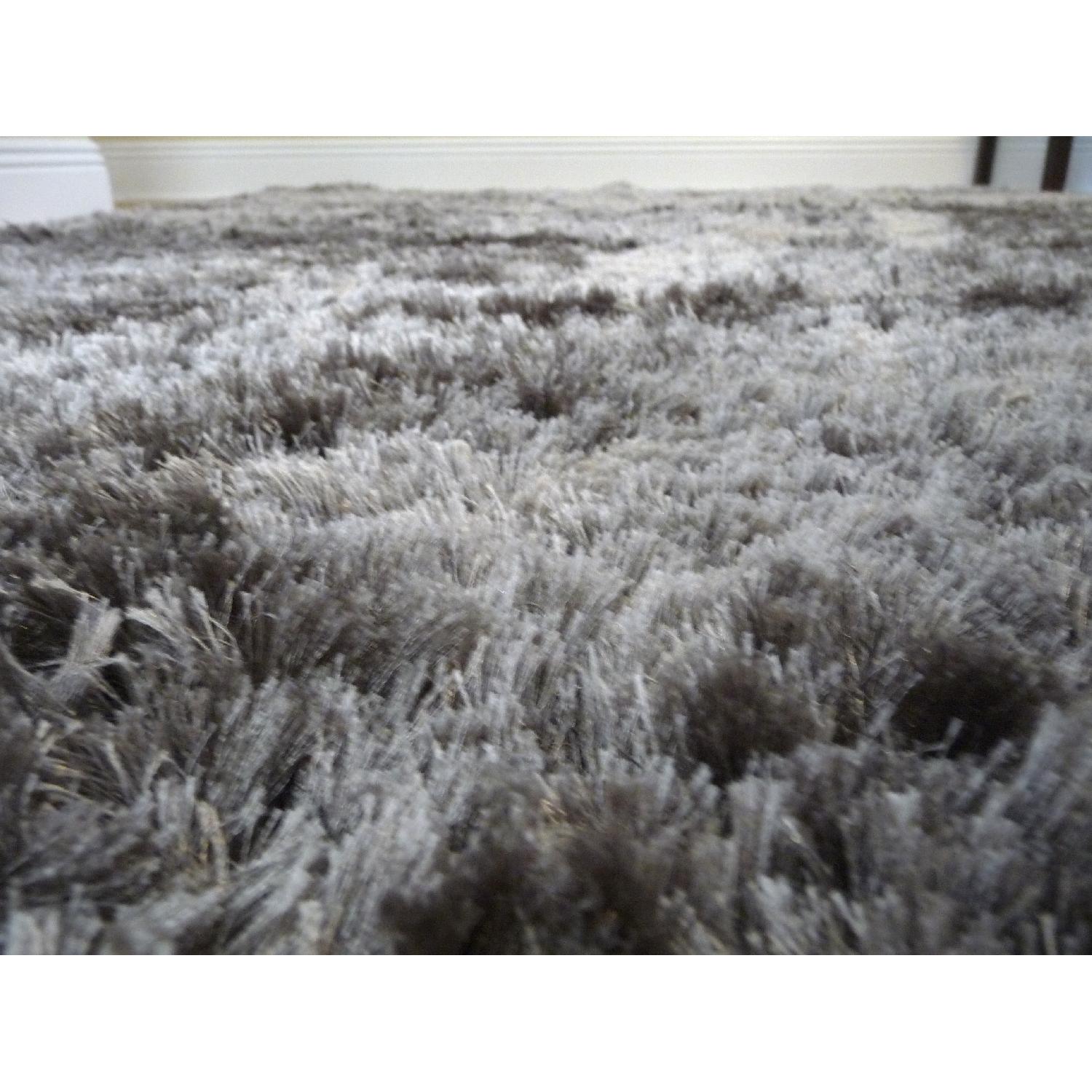 Linie Design Grey Shag Area Rug - image-2