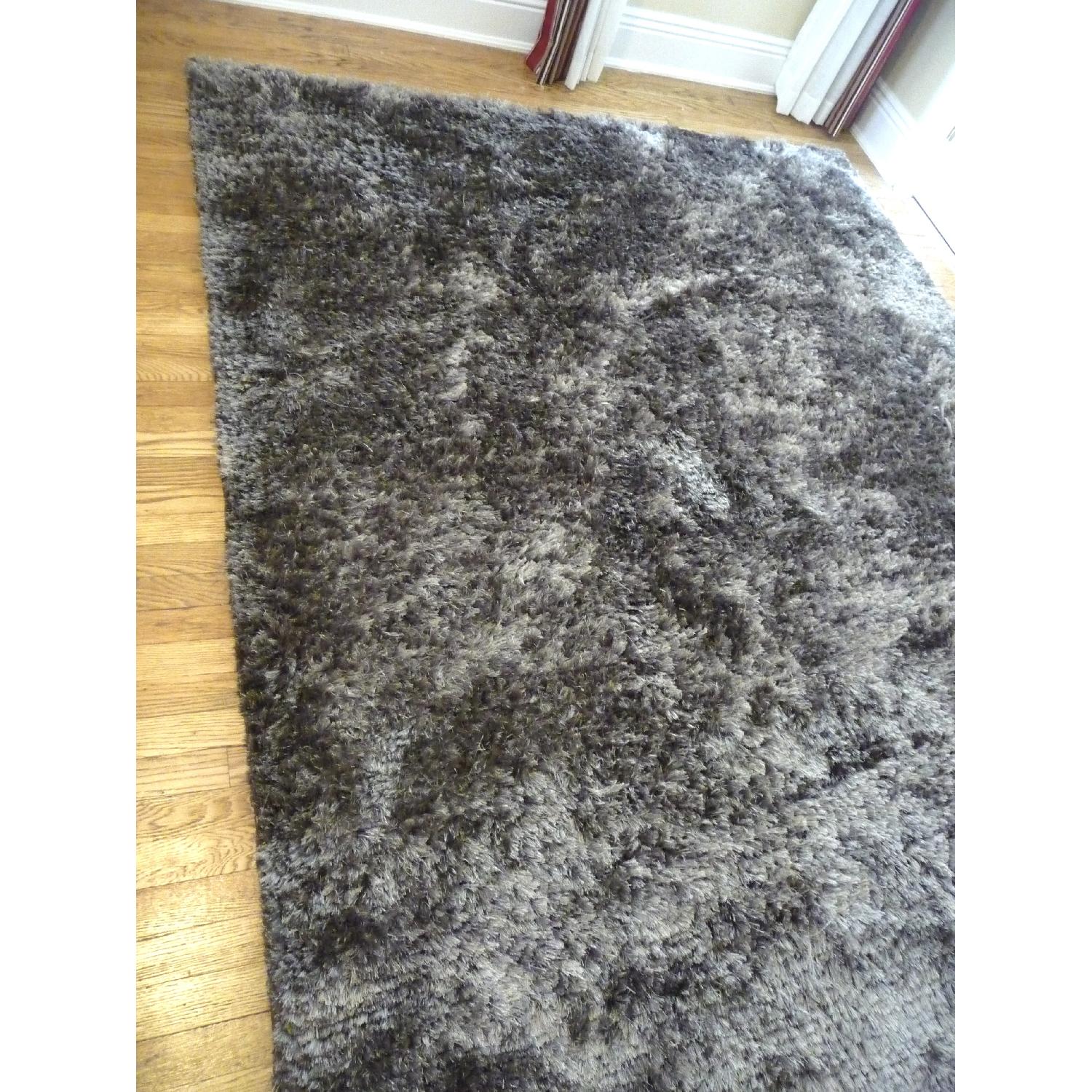 Linie Design Grey Shag Area Rug - image-3
