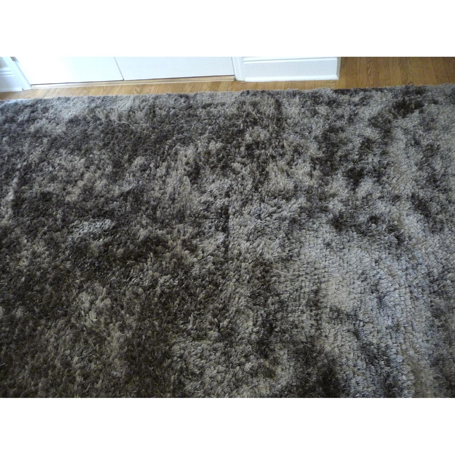 Linie Design Grey Shag Area Rug - image-4