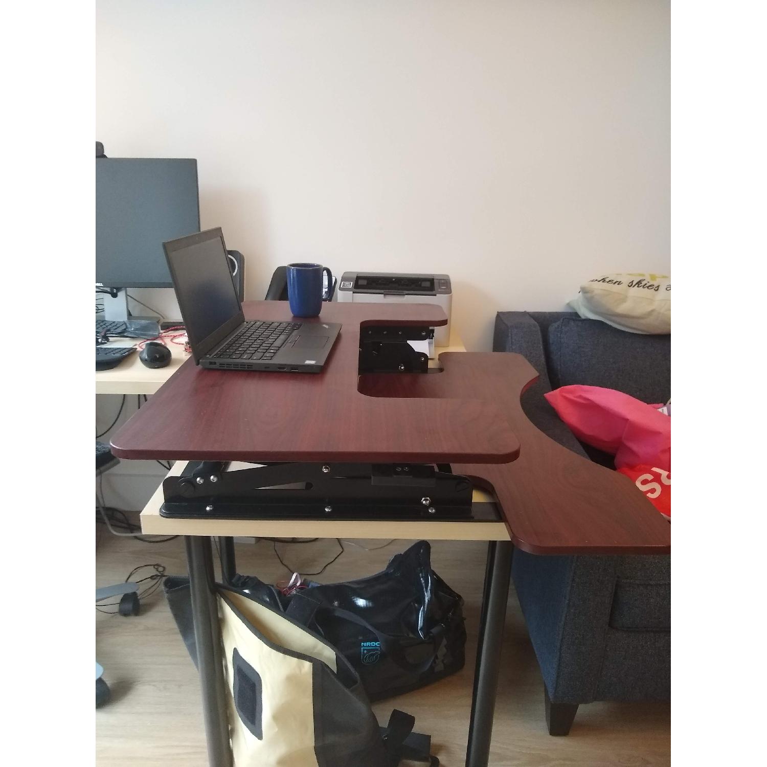 Halter ED-258 Adjustable Height Sit/Stand Desk - image-2