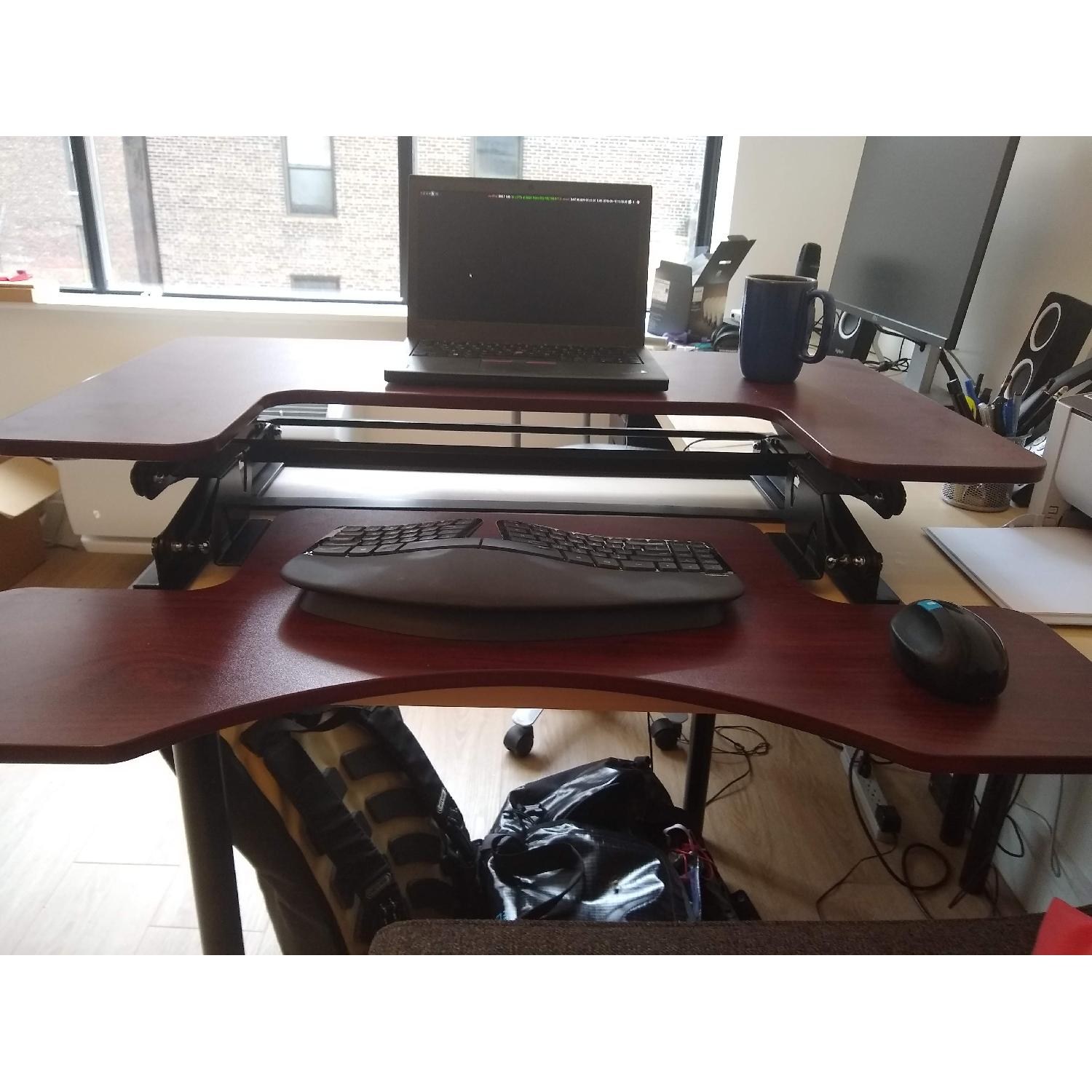 Halter ED-258 Adjustable Height Sit/Stand Desk - image-4