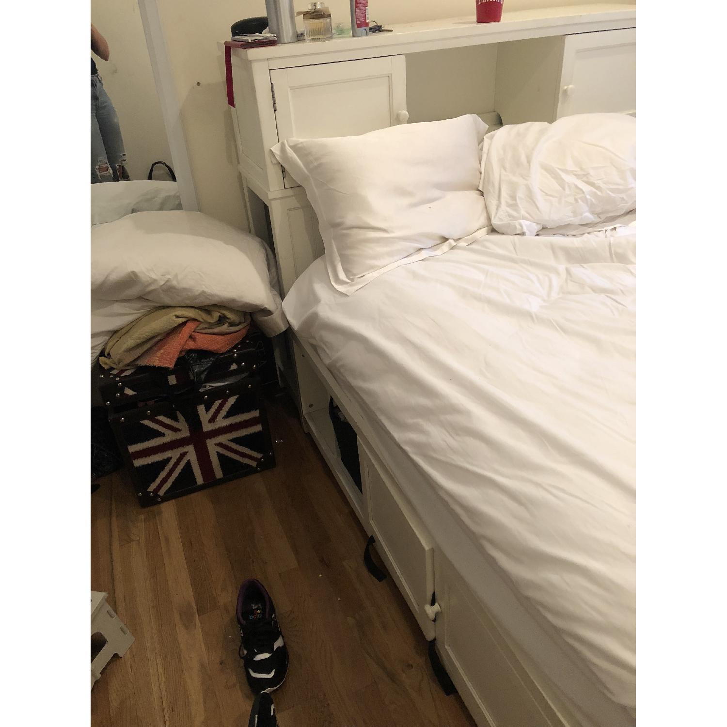 Pottery Barn Teen Full Storage Bed - image-3