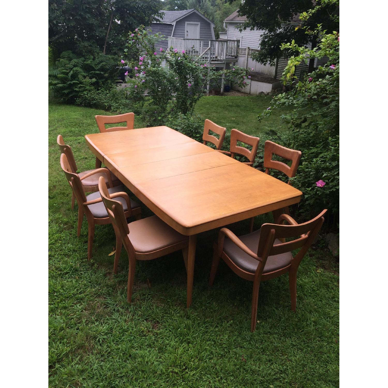 Heywood Wakefield Champagne 9-Piece Dining Set - image-1