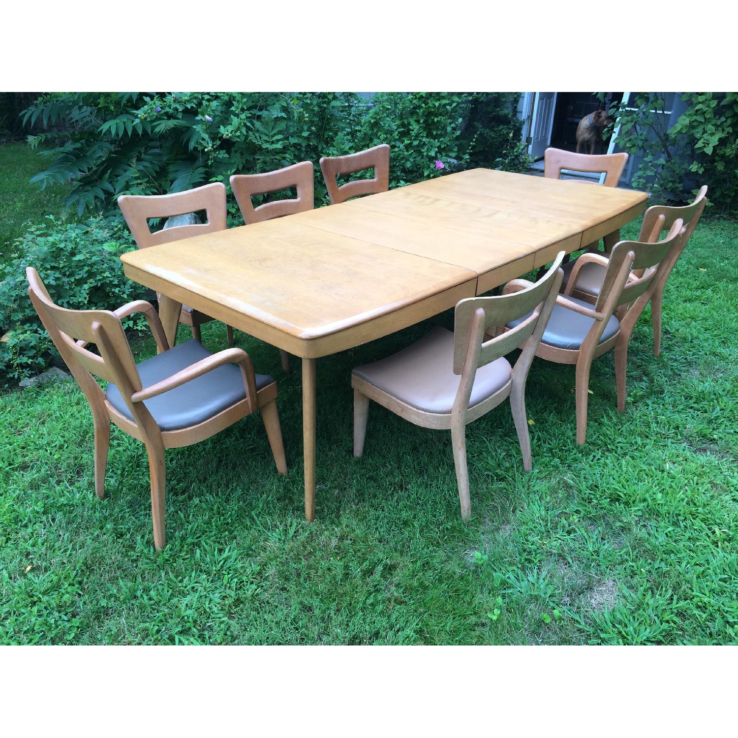 Heywood Wakefield Champagne 9-Piece Dining Set - image-2