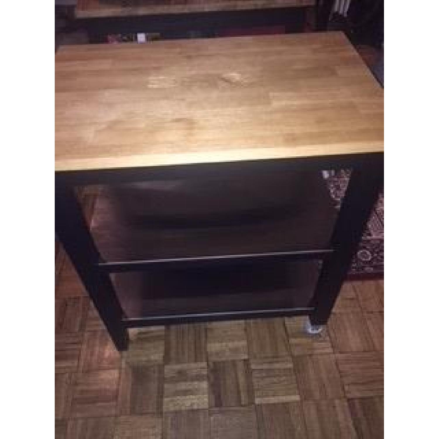Ikea Stenstorp Black Kitchen Cart - image-3