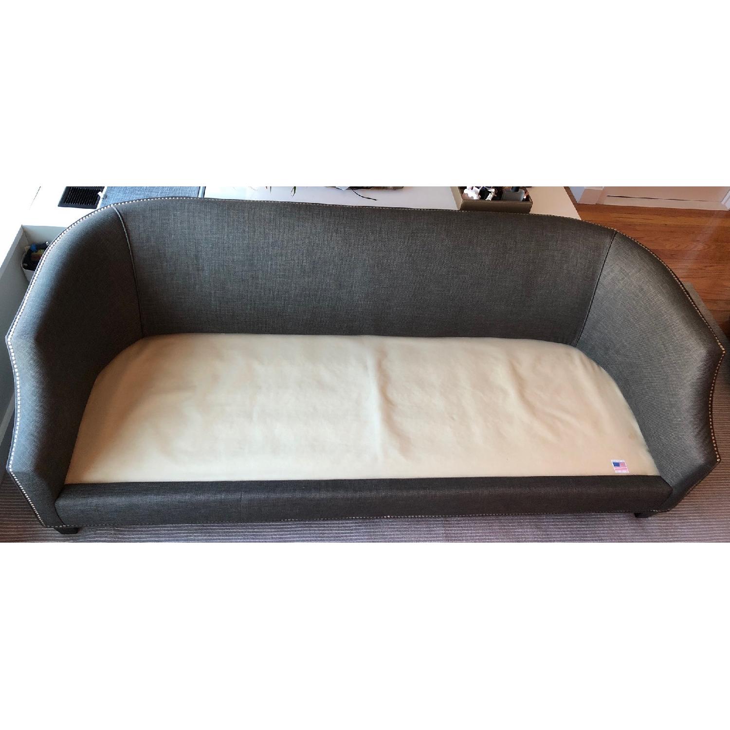 Louis J. Solomon Transitional Sofa w/ Loose Pillow Back - image-3