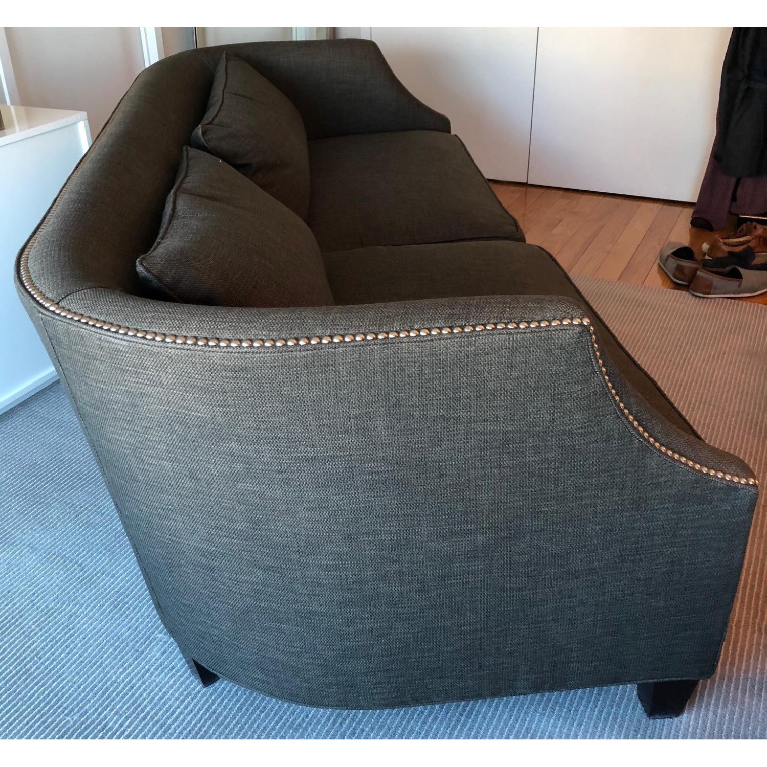 Louis J. Solomon Transitional Sofa w/ Loose Pillow Back - image-5