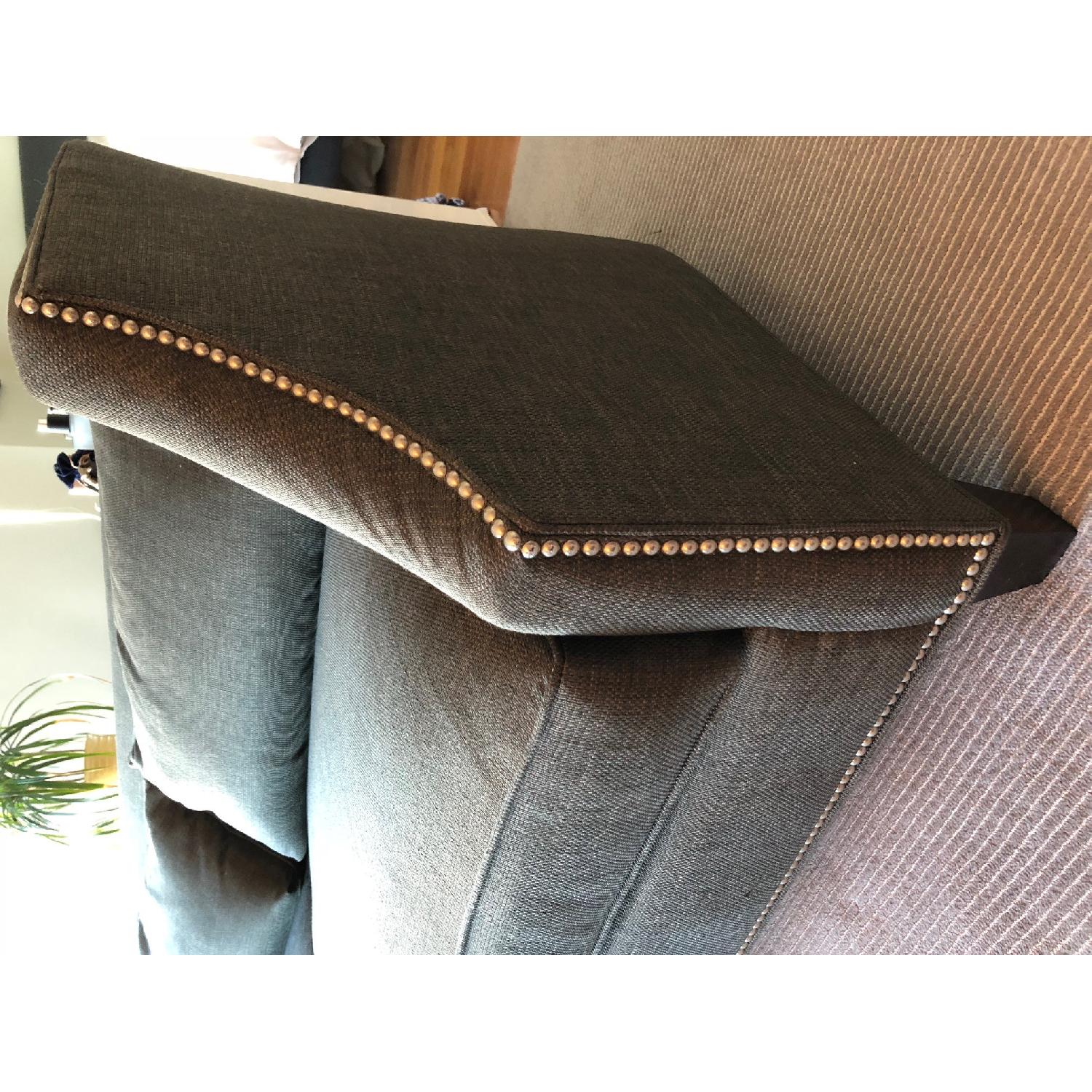 Louis J. Solomon Transitional Sofa w/ Loose Pillow Back - image-8