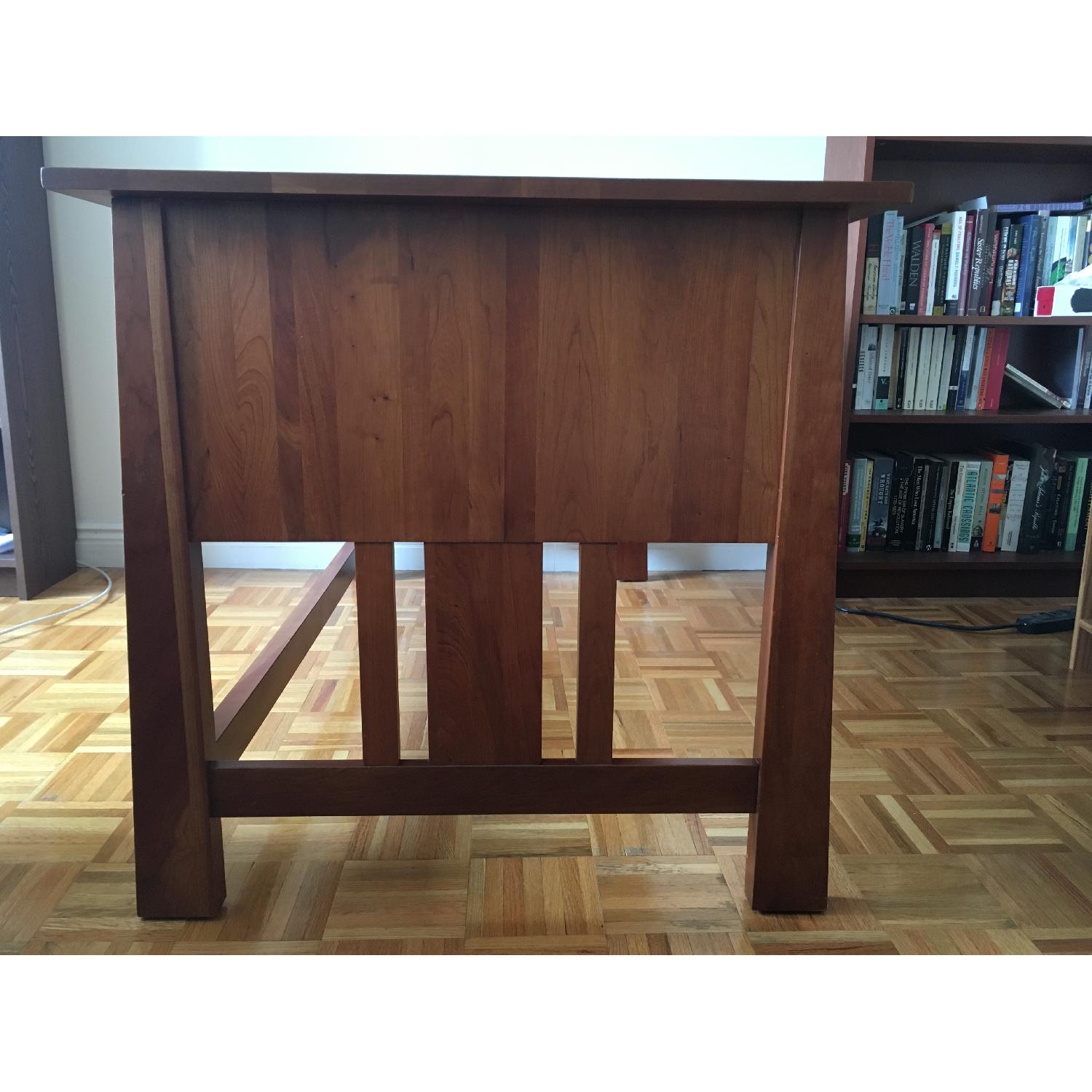 Ethan Allen Mission Style Cherry Desk - image-3