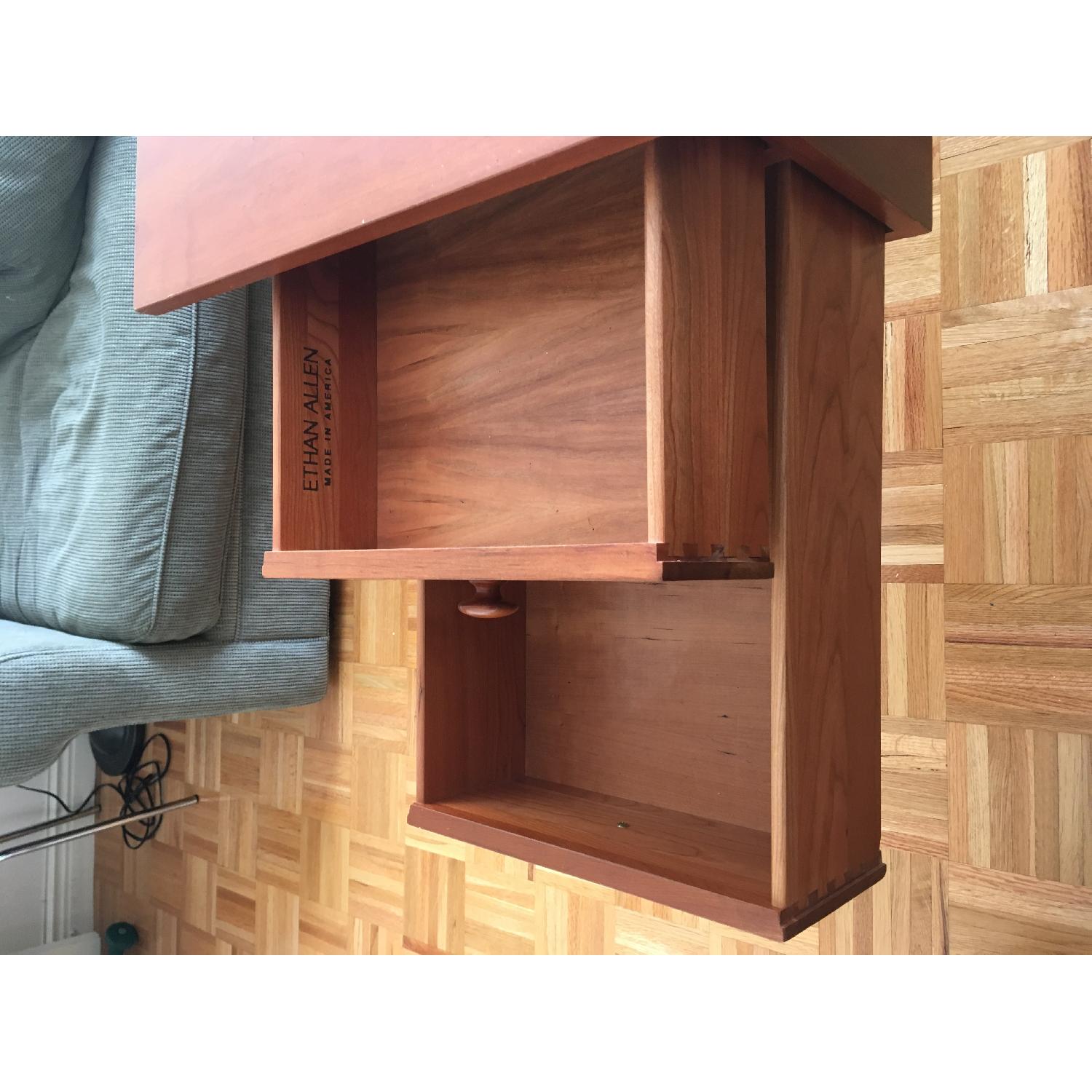 Ethan Allen Mission Style Cherry Desk - image-4