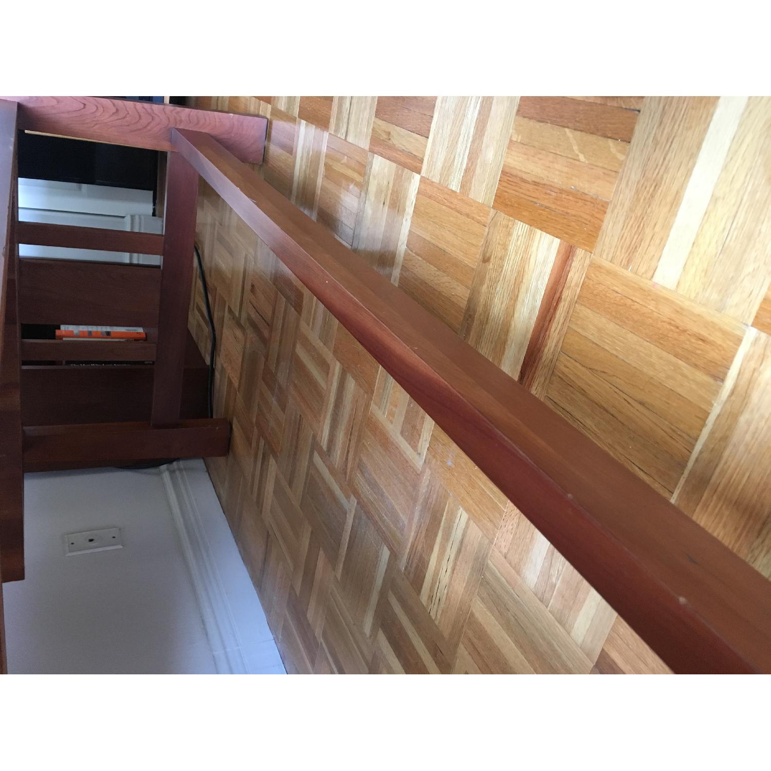 Ethan Allen Mission Style Cherry Desk - image-9