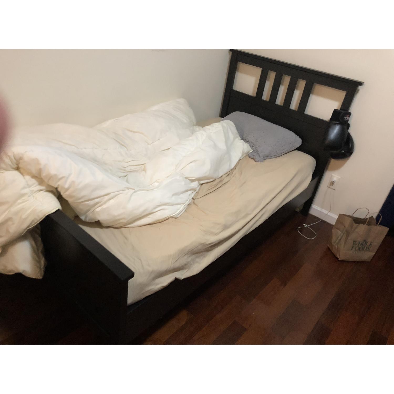 Ikea Twin Size Black Bed Frame - image-2