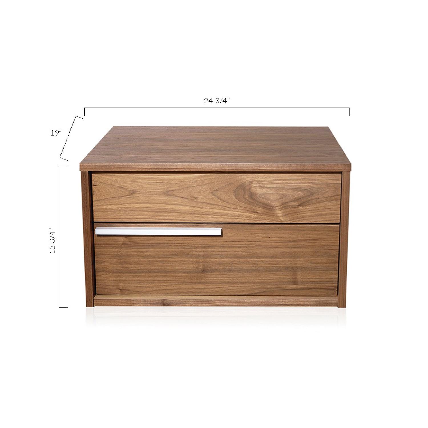 Modani Lea Walnut Nightstand - image-2