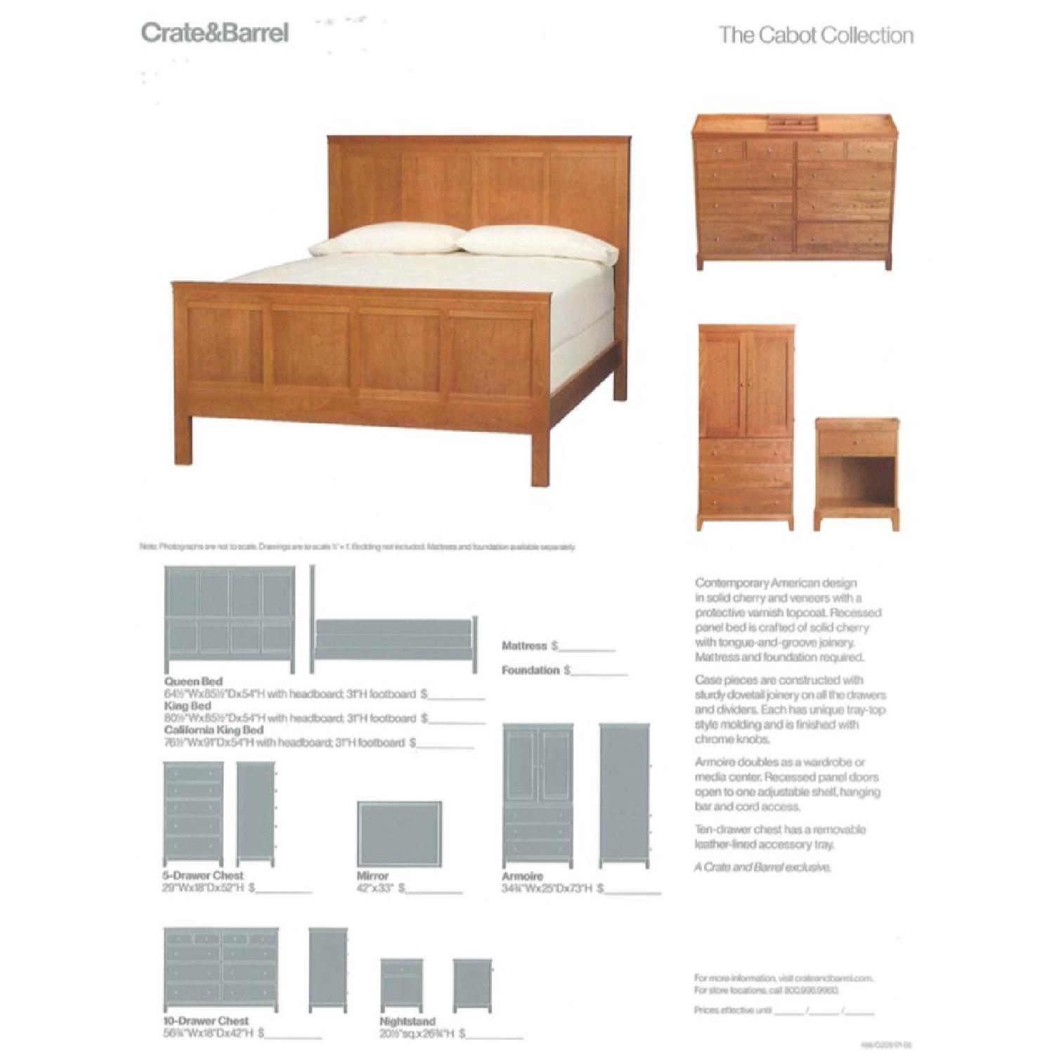 Crate & Barrel Cabot Armoire - image-1