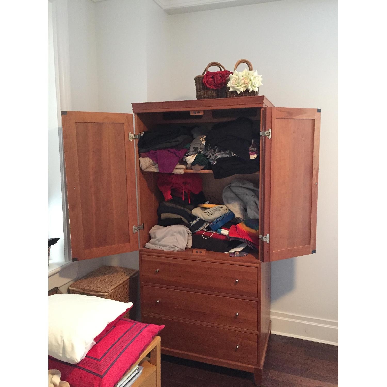 Crate & Barrel Cabot Armoire - image-7