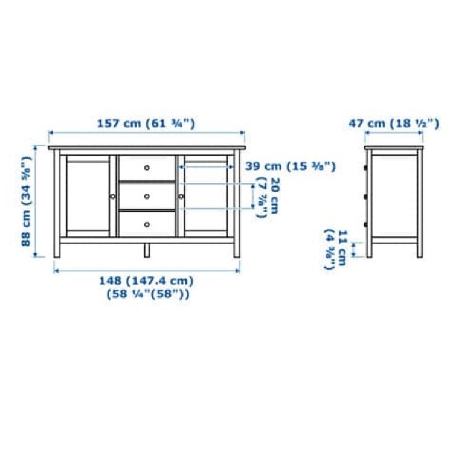 Ikea Black-Brown Sideboard - image-4