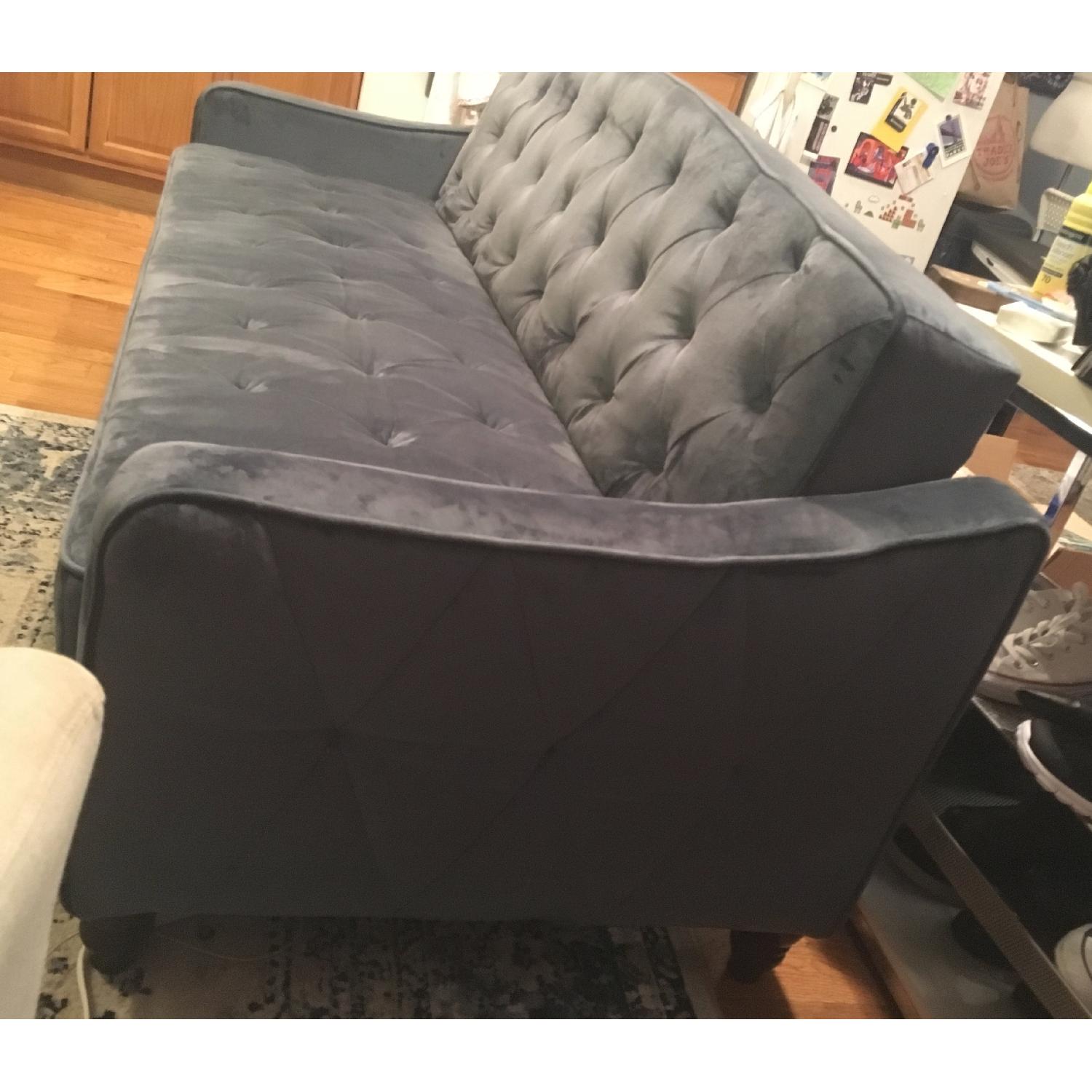DHP Novogratz Vintage Tufted Sofa Sleeper - image-2