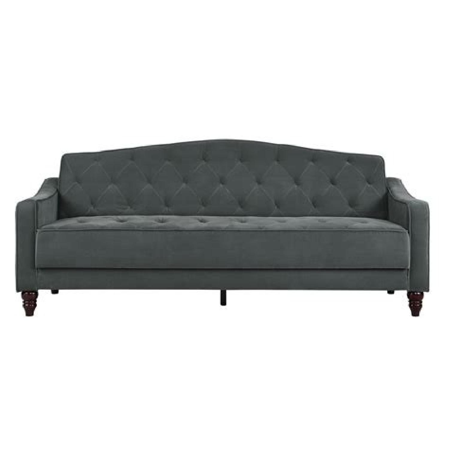 DHP Novogratz Vintage Tufted Sofa Sleeper - image-0