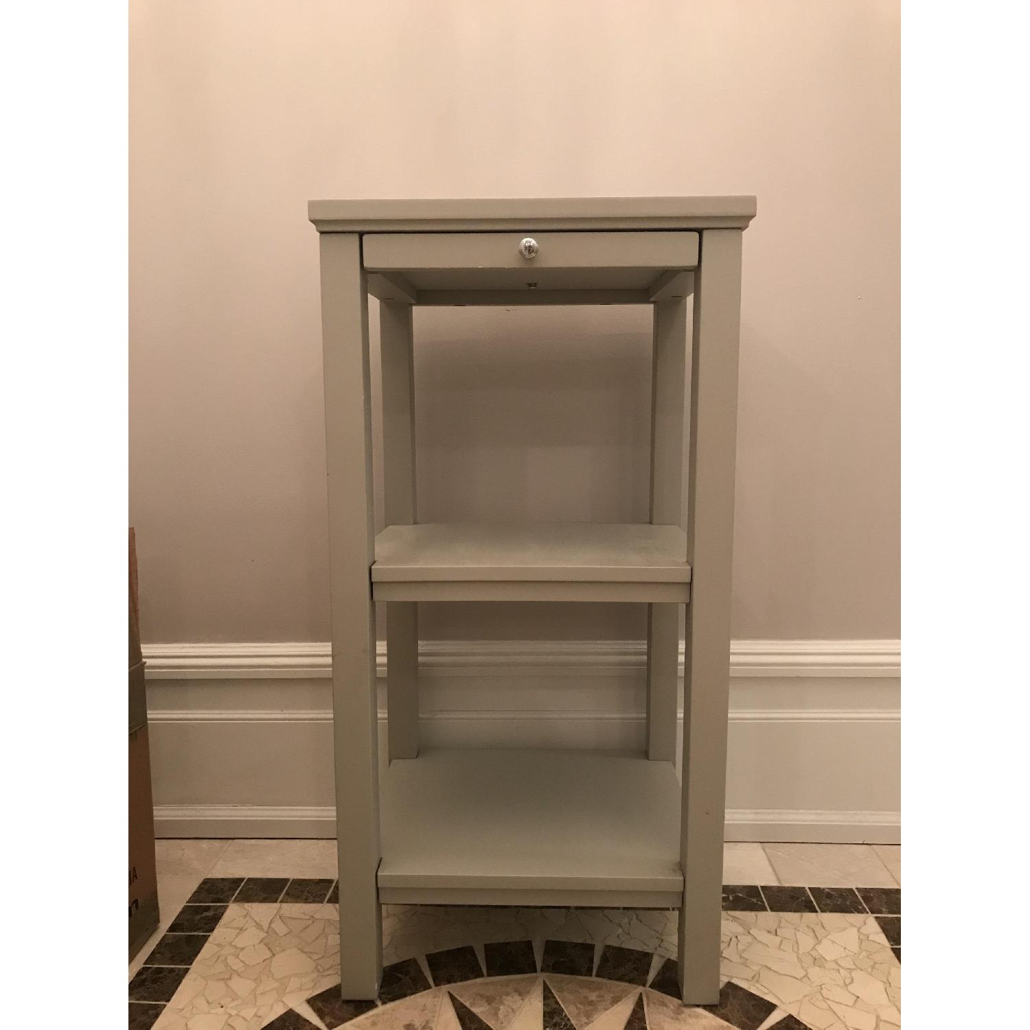 Pottery Barn Floor Storage/Etagere - image-1
