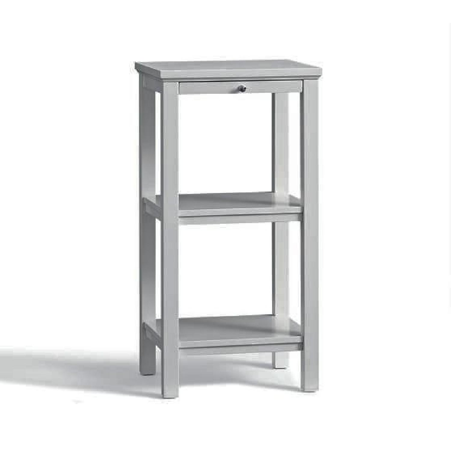 Pottery Barn Floor Storage/Etagere - image-0