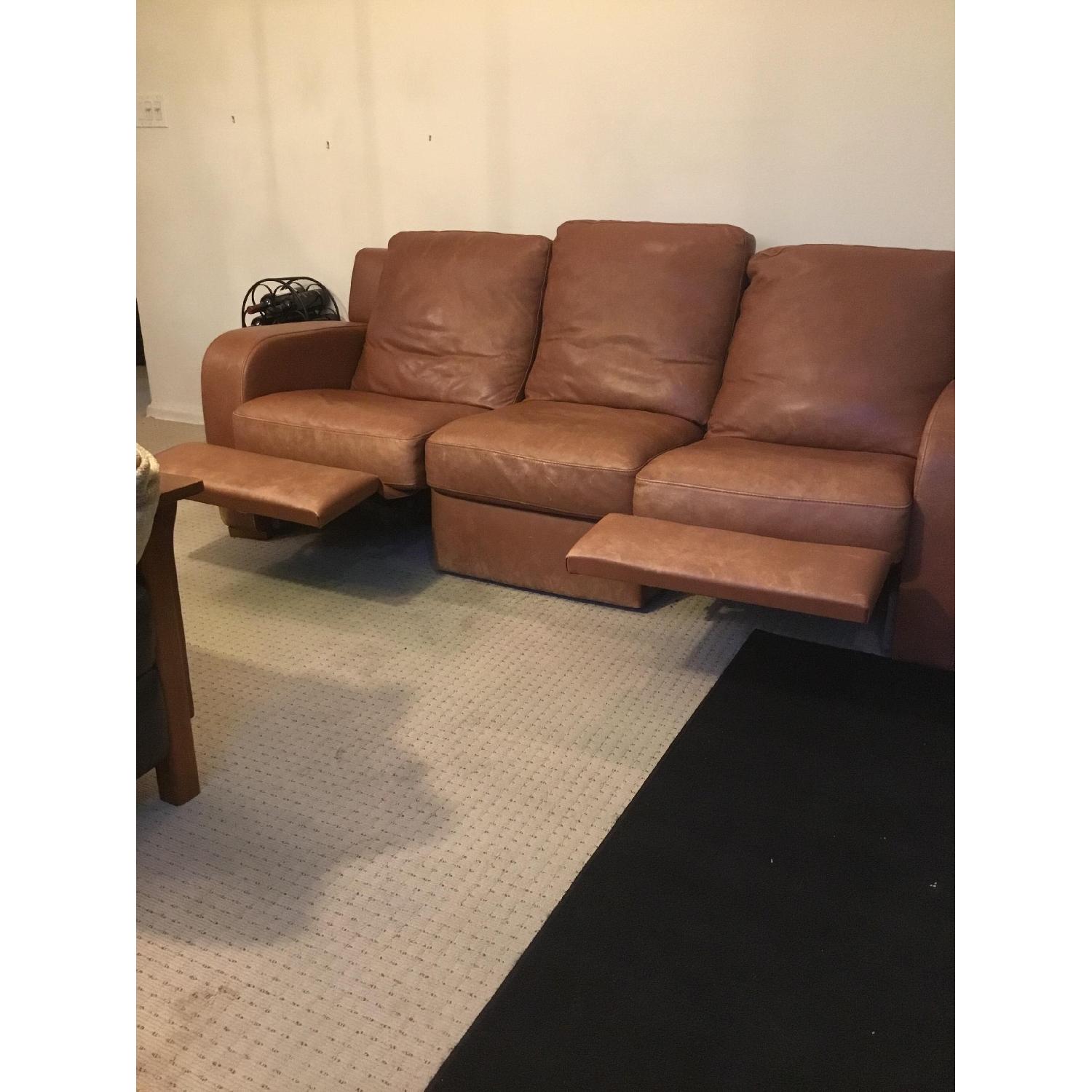 Natuzzi Reclining 3 Seater Sofa - image-2