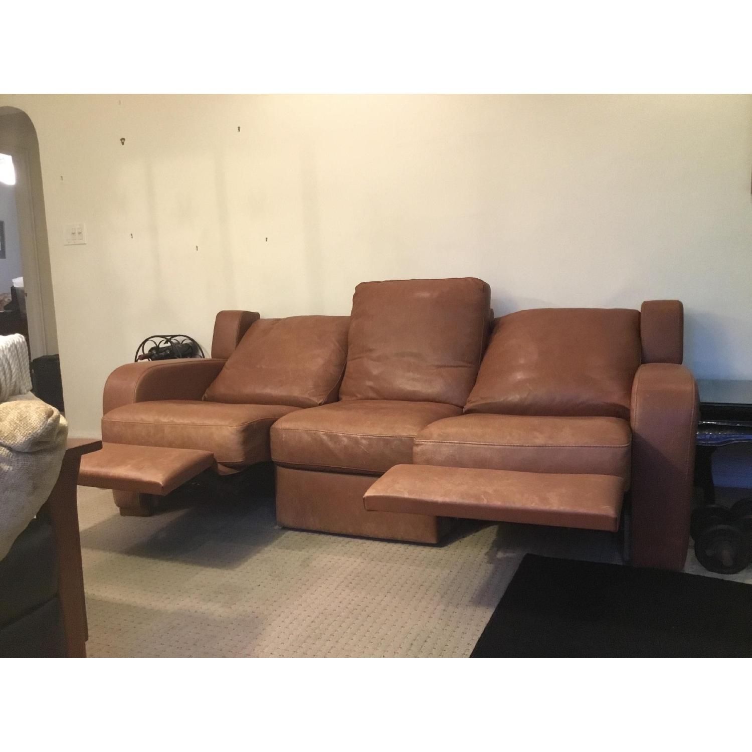 Natuzzi Reclining 3 Seater Sofa - image-5