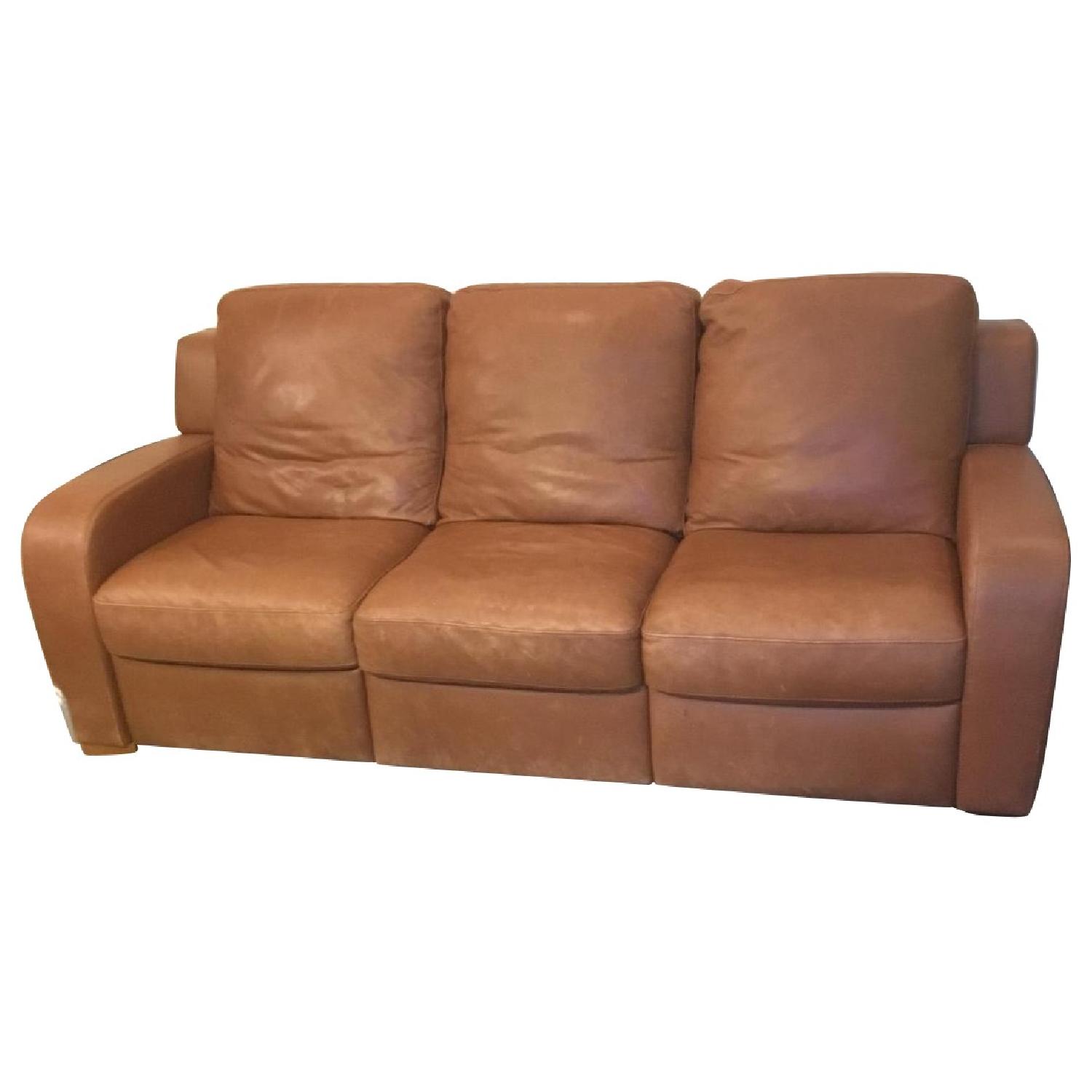 Natuzzi Reclining 3 Seater Sofa - image-0