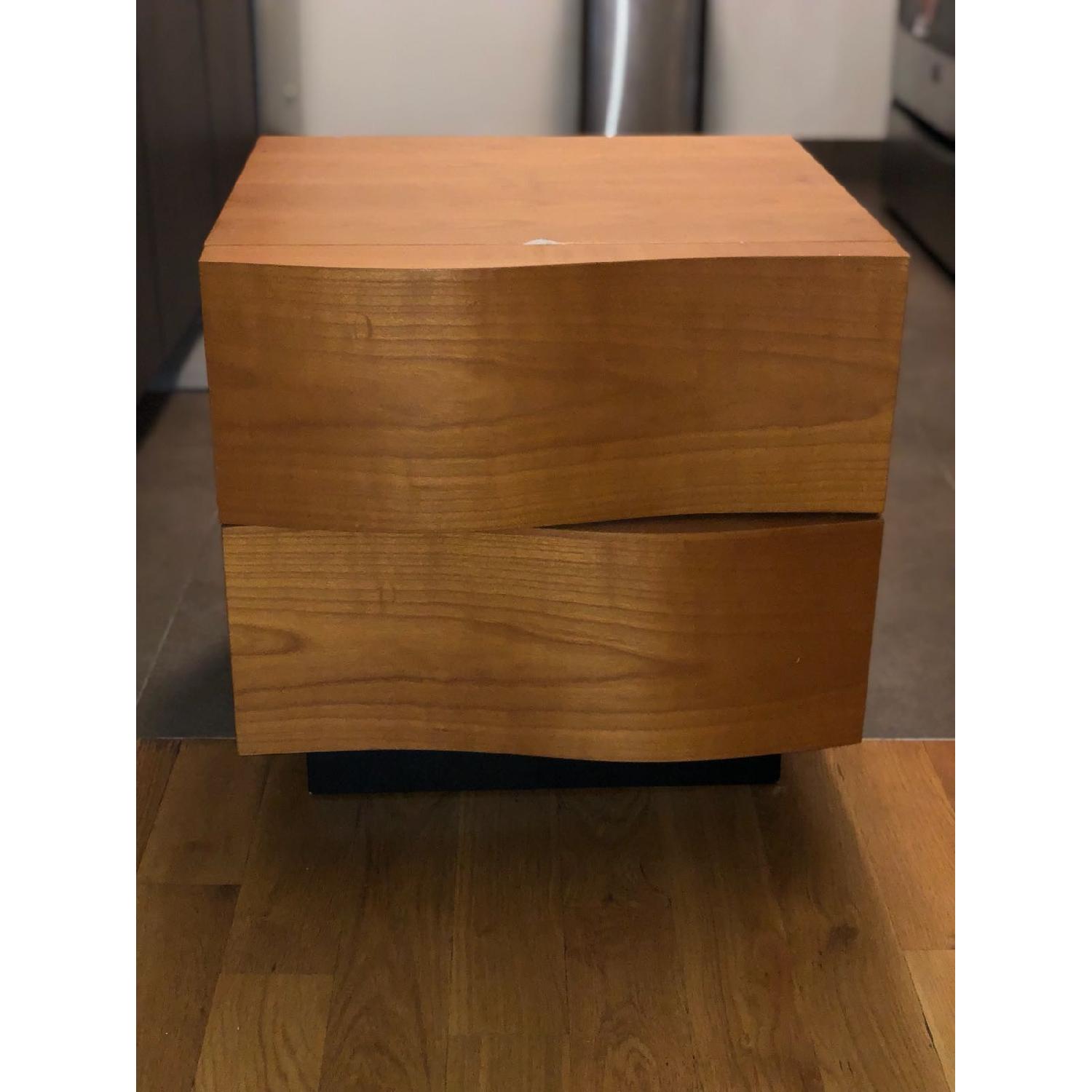 Cherry Wood Bed Side Tables - image-1