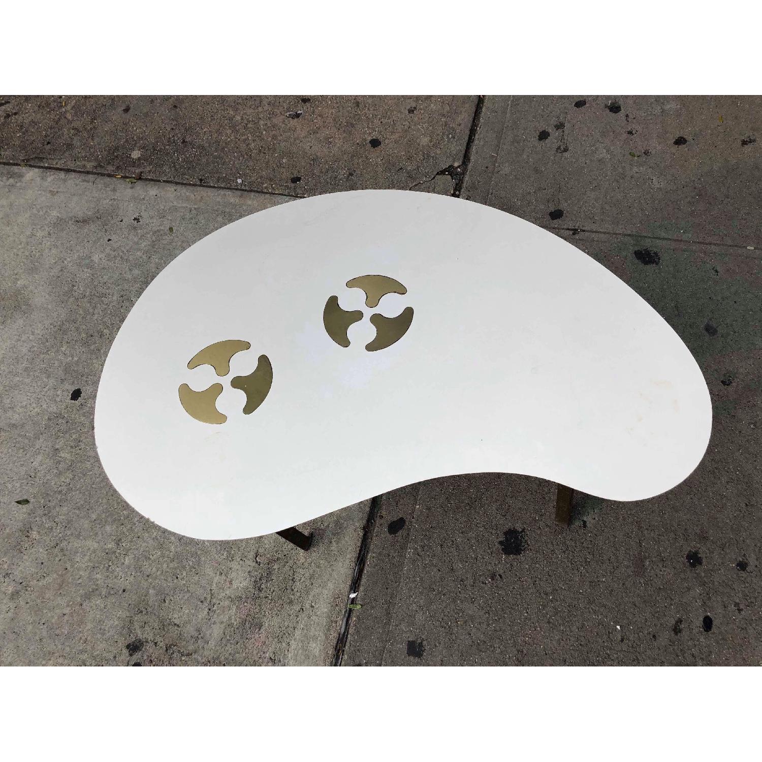 Mid Century 1950s Kidney Shaped Coffee Table - image-3