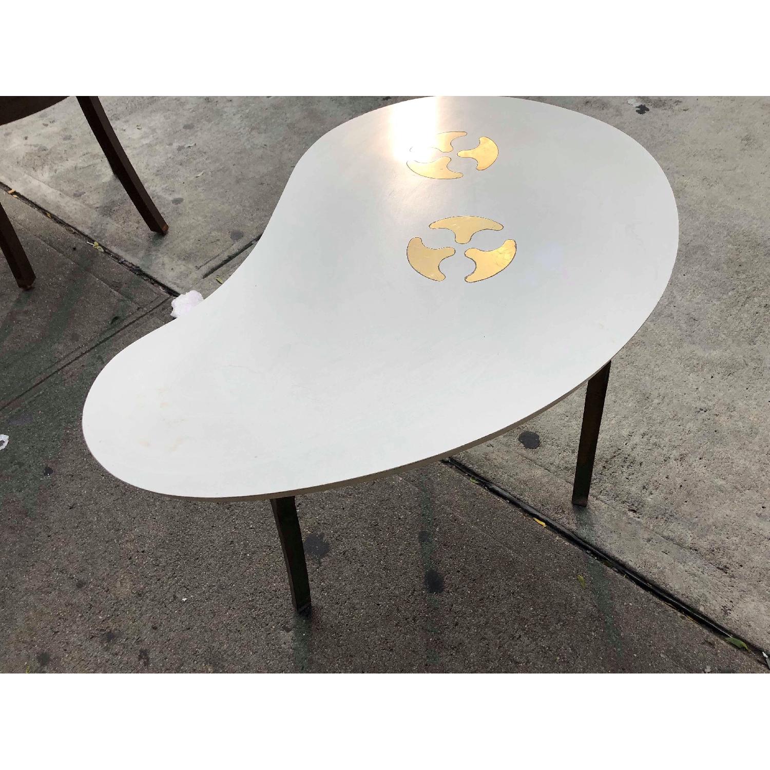 Mid Century 1950s Kidney Shaped Coffee Table - image-6