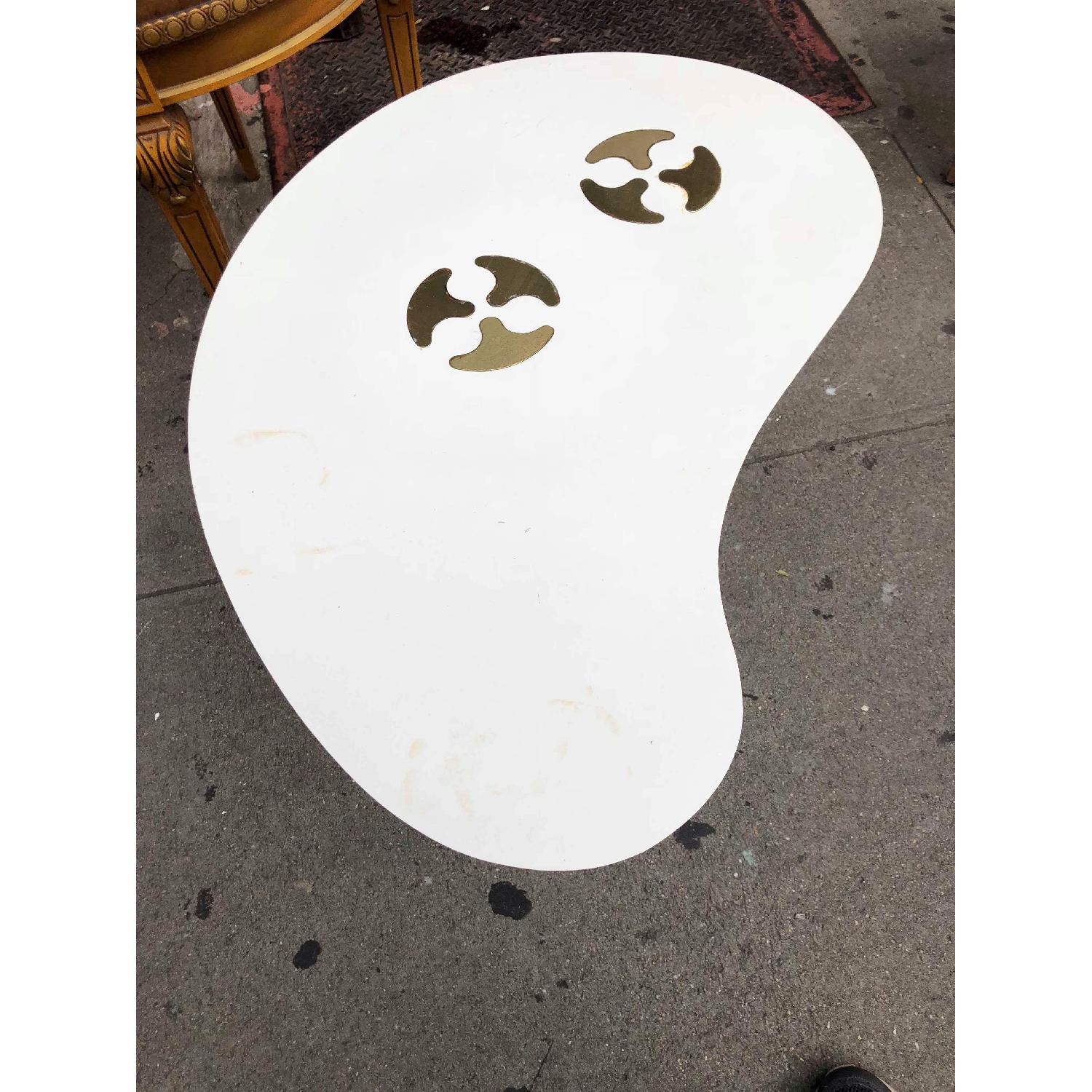 Mid Century 1950s Kidney Shaped Coffee Table - image-12