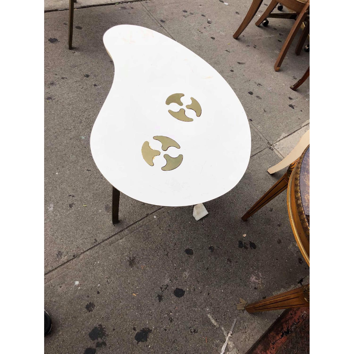 Mid Century 1950s Kidney Shaped Coffee Table - image-13