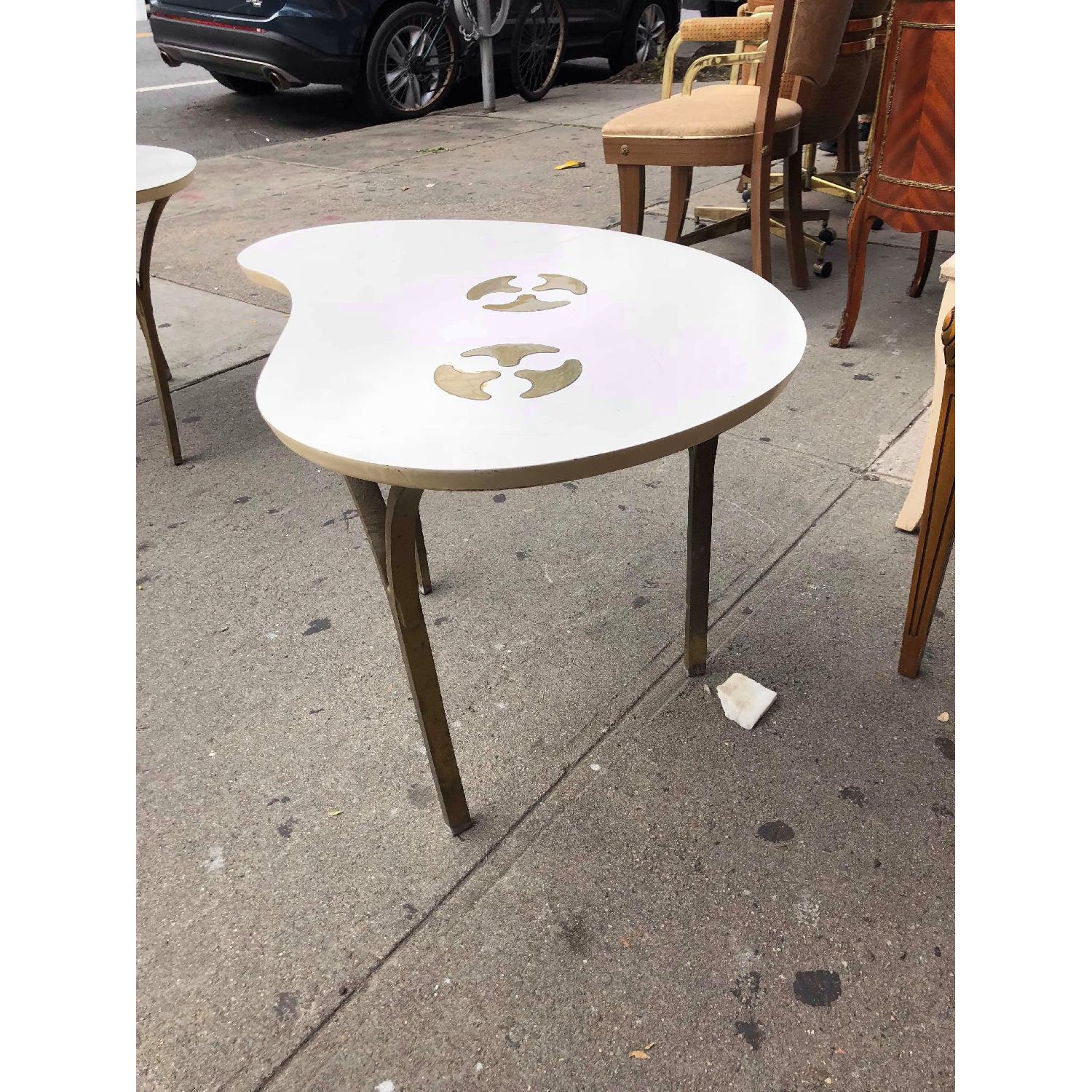 Mid Century 1950s Kidney Shaped Coffee Table - image-15