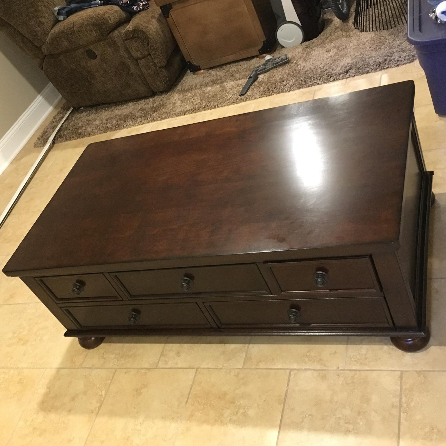 Ashley Porter Coffee Table w/ Storage - image-6