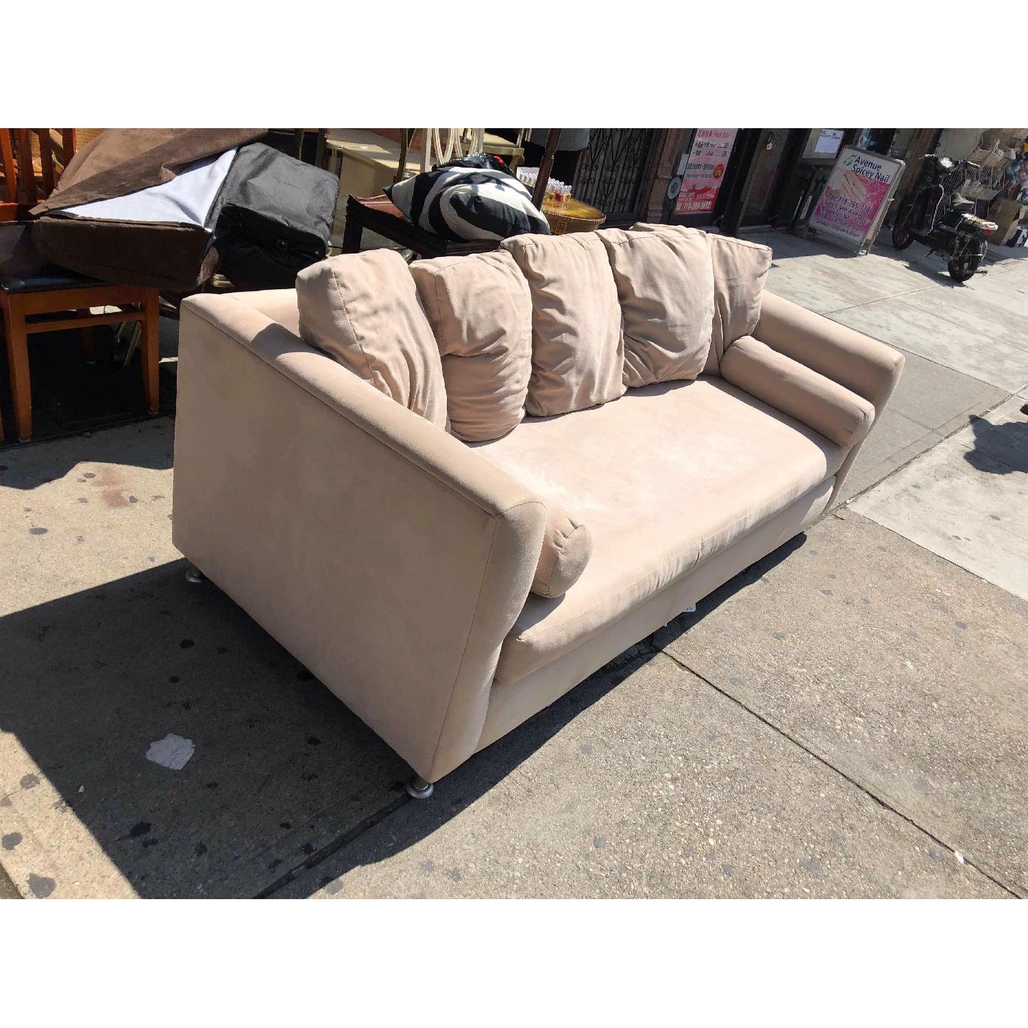 Cream Fabric Sofa - image-5