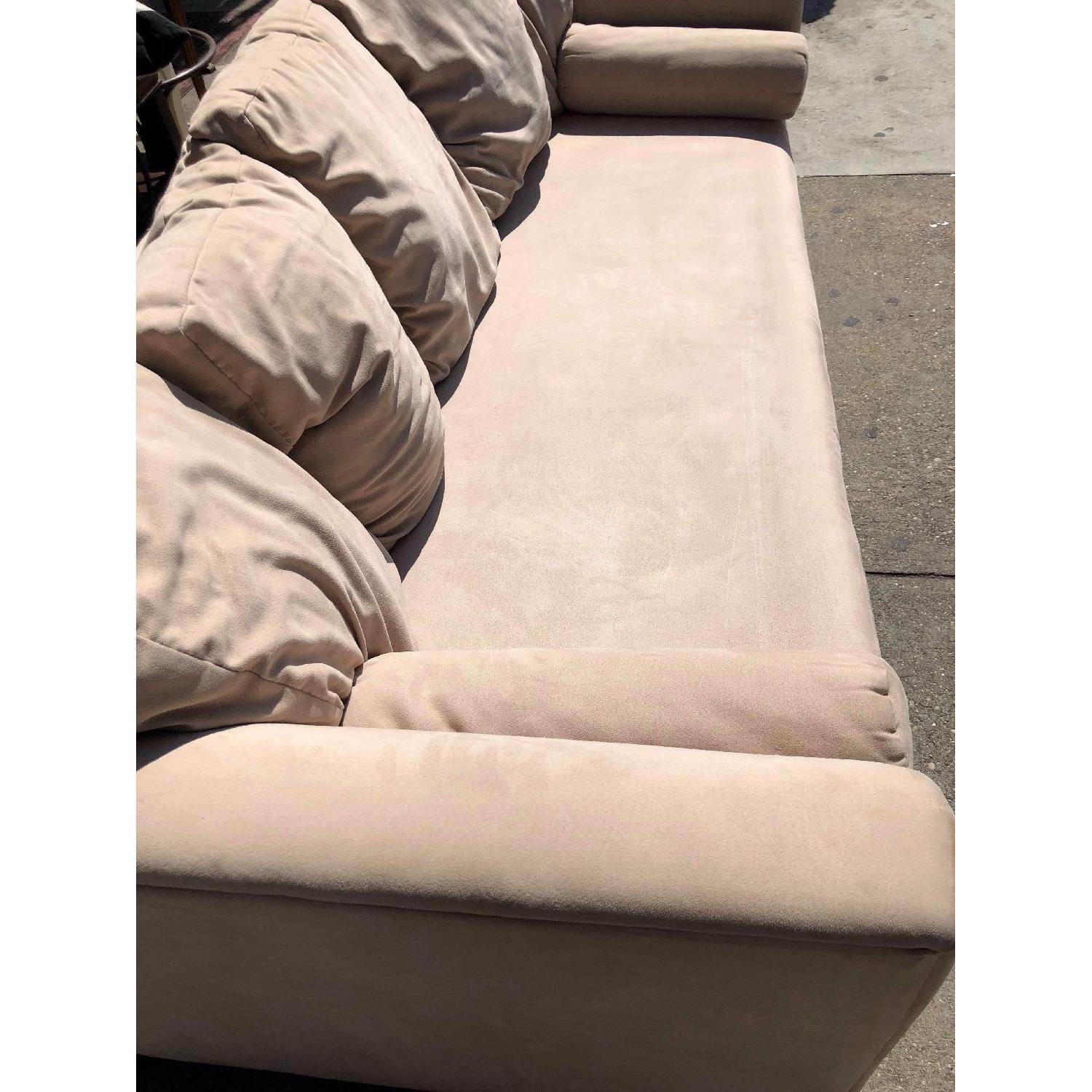 Cream Fabric Sofa - image-7