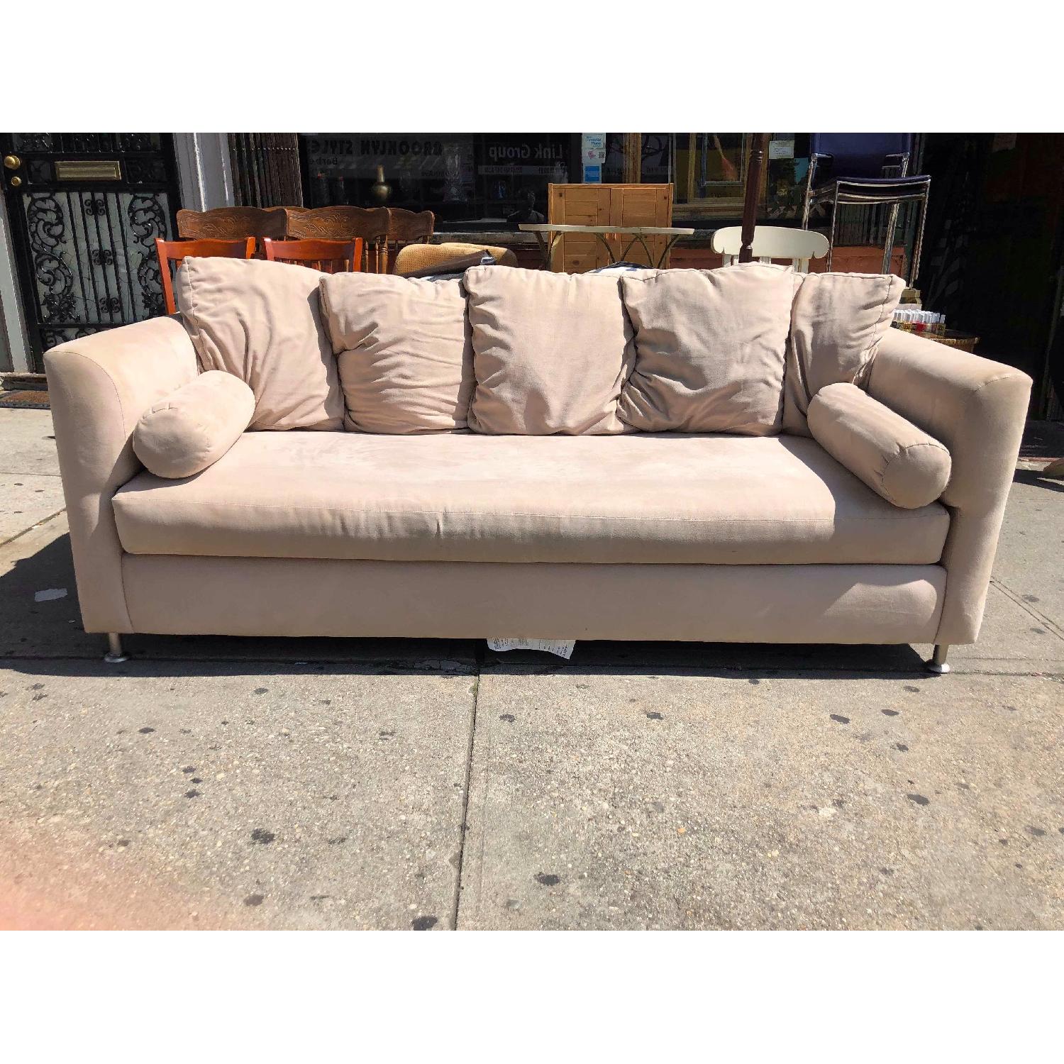 Cream Fabric Sofa - image-26