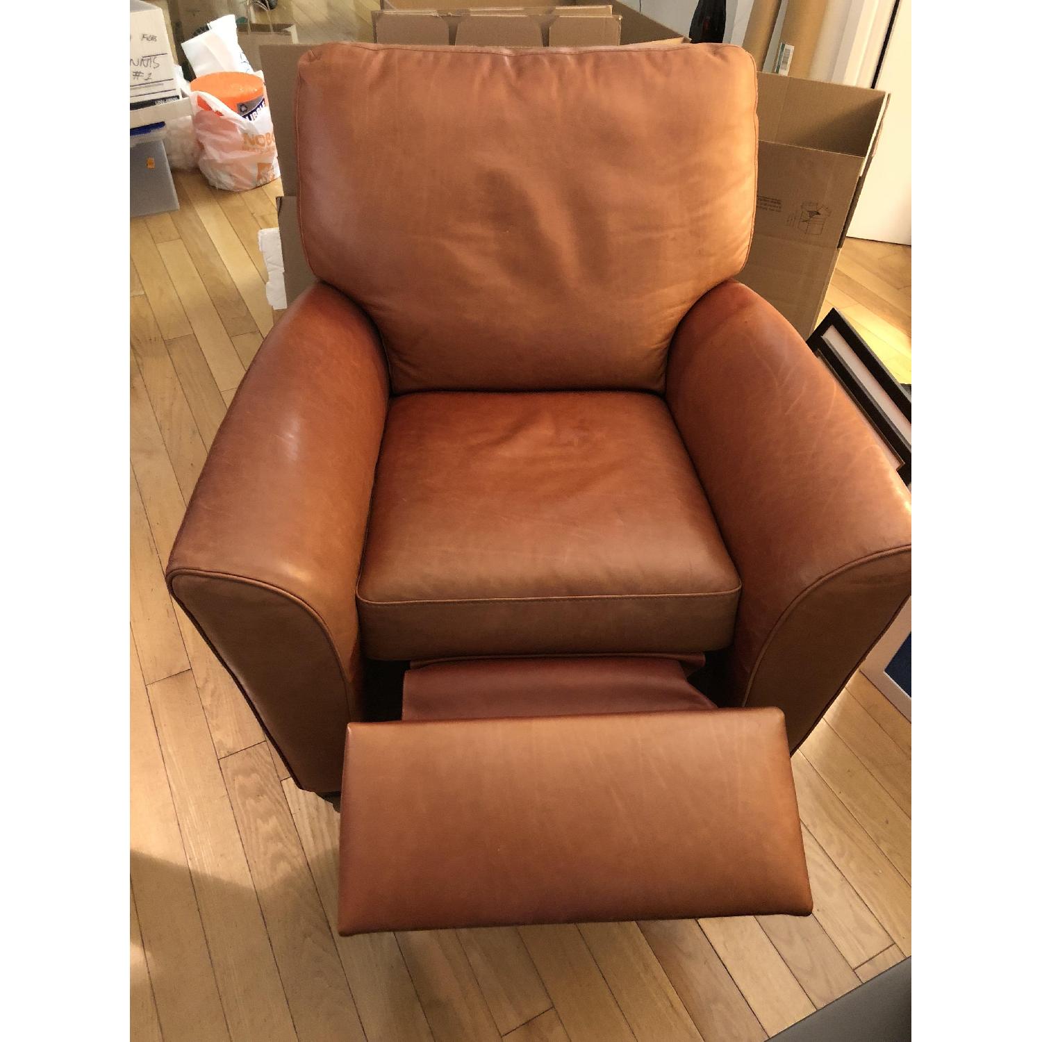 Natuzzi Leather Recliner - image-2