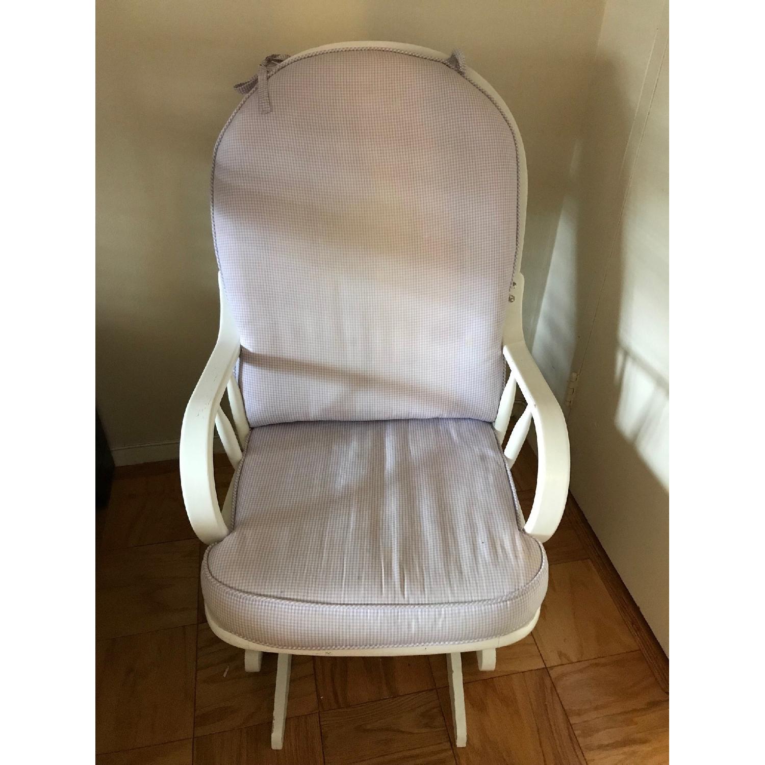 Dutailier White Rocking Chair - image-2