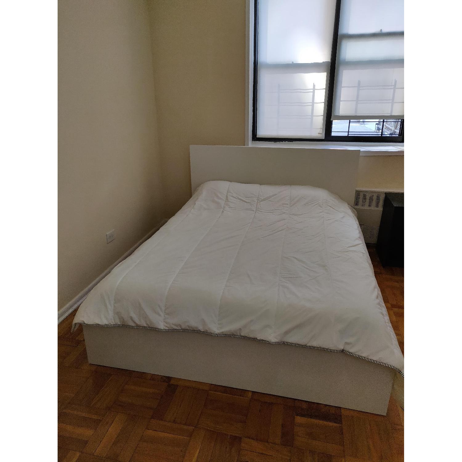 Ikea Malm White Queen Bed - image-4