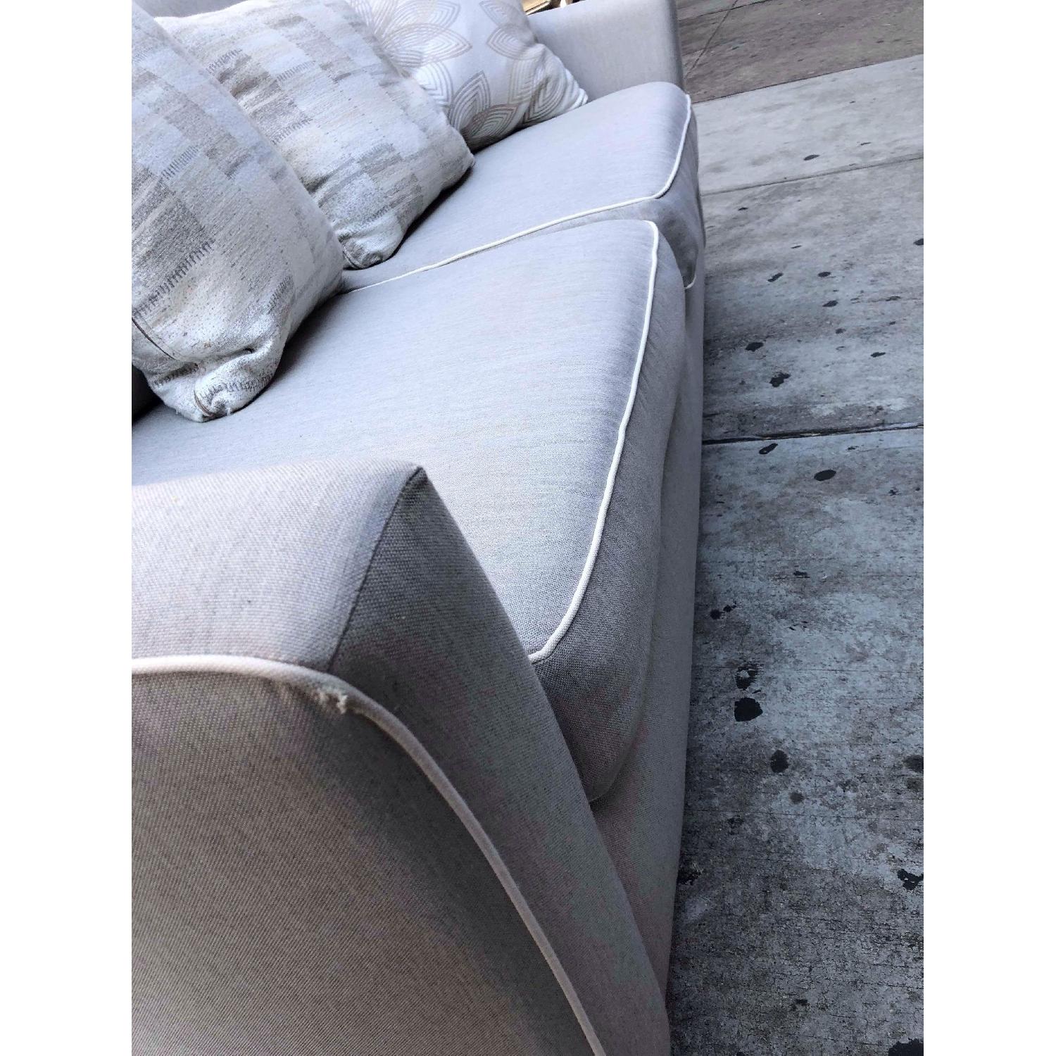 Bauhaus Sunbrella Wooster Fife White Welt Queen Sofa Bed - image-10