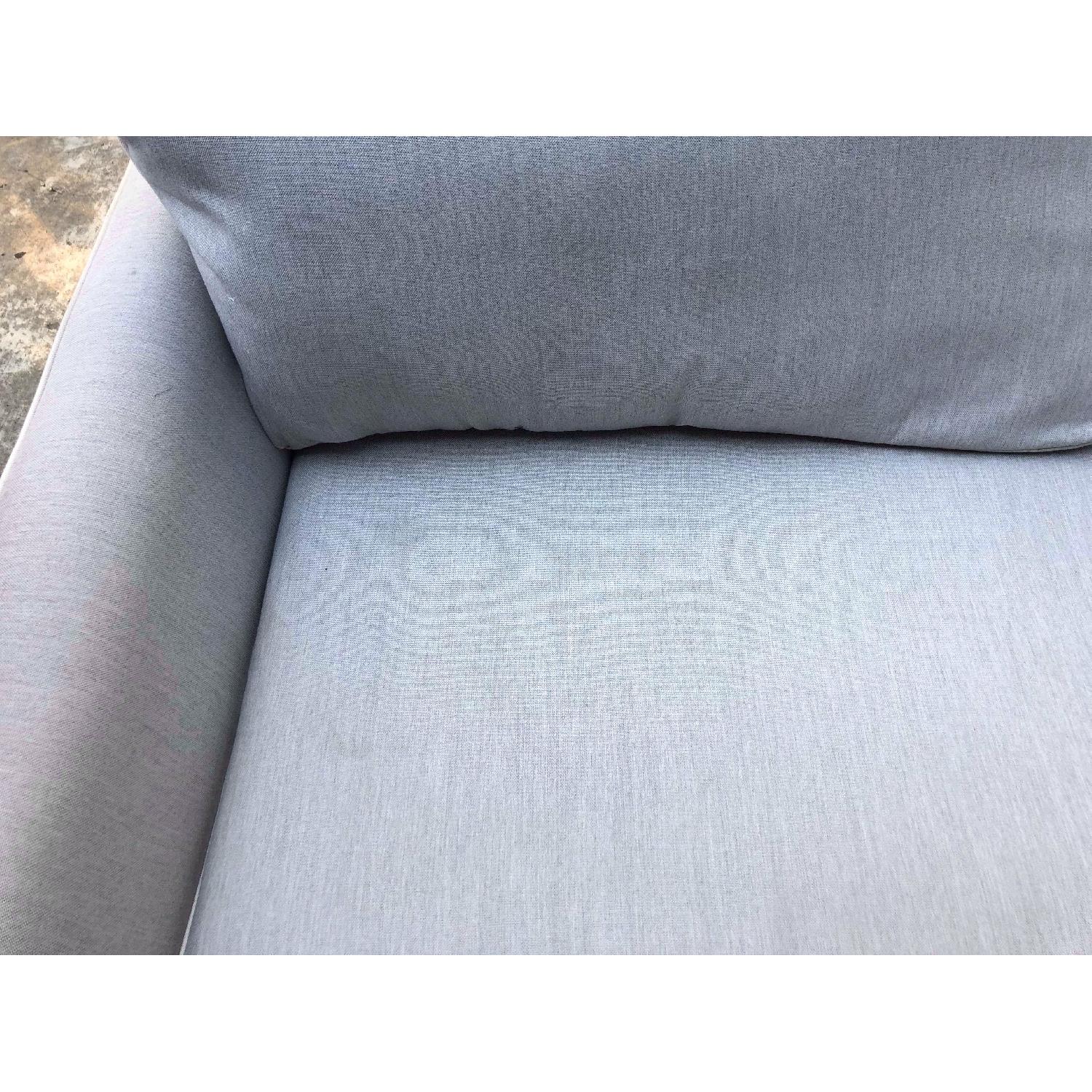 Bauhaus Sunbrella Wooster Fife White Welt Queen Sofa Bed - image-12