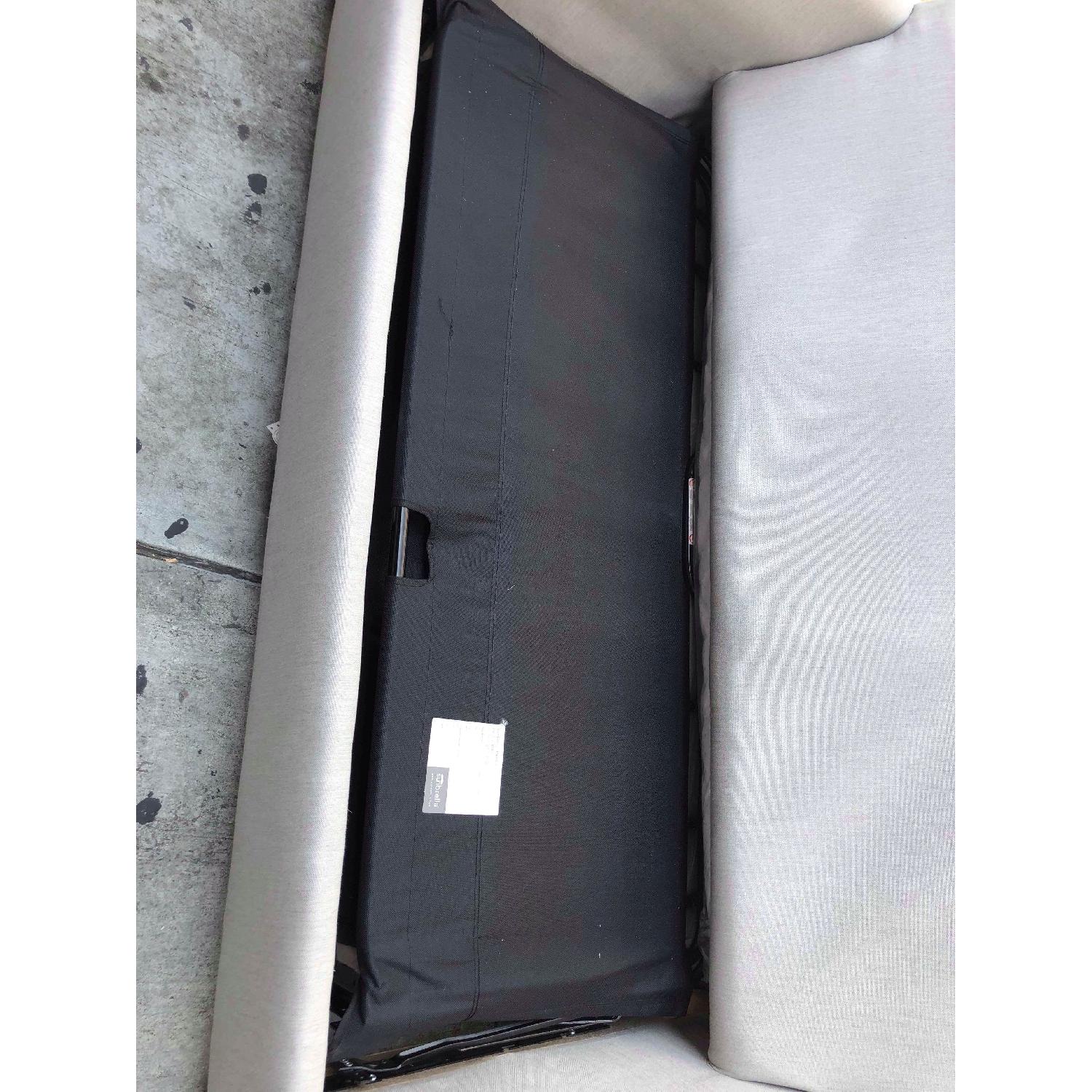 Bauhaus Sunbrella Wooster Fife White Welt Queen Sofa Bed - image-14