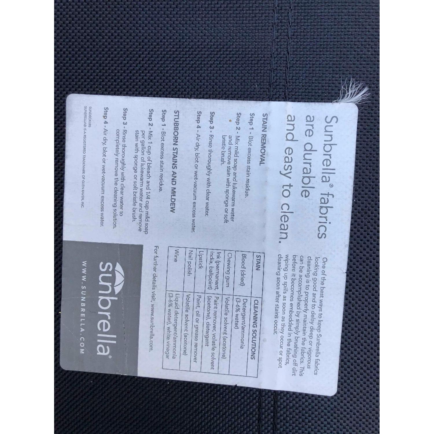 Bauhaus Sunbrella Wooster Fife White Welt Queen Sofa Bed - image-16