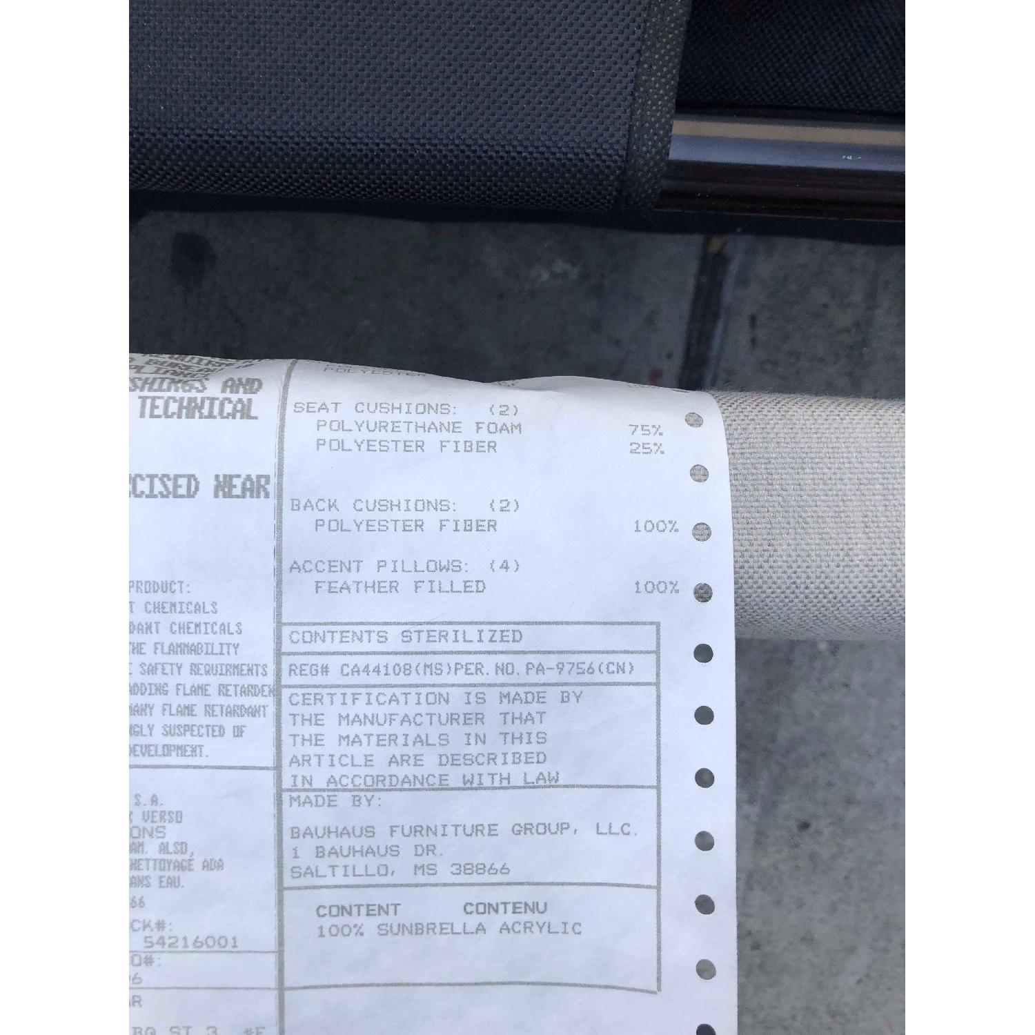 Bauhaus Sunbrella Wooster Fife White Welt Queen Sofa Bed - image-19