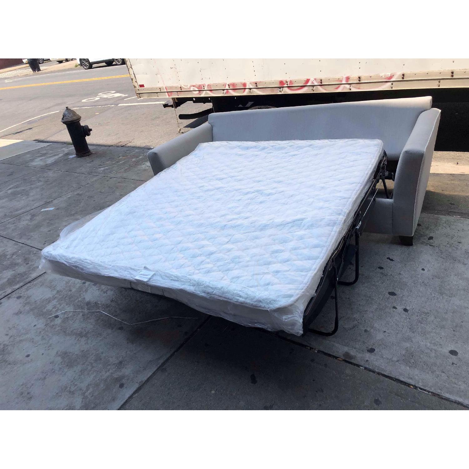 Bauhaus Sunbrella Wooster Fife White Welt Queen Sofa Bed - image-20