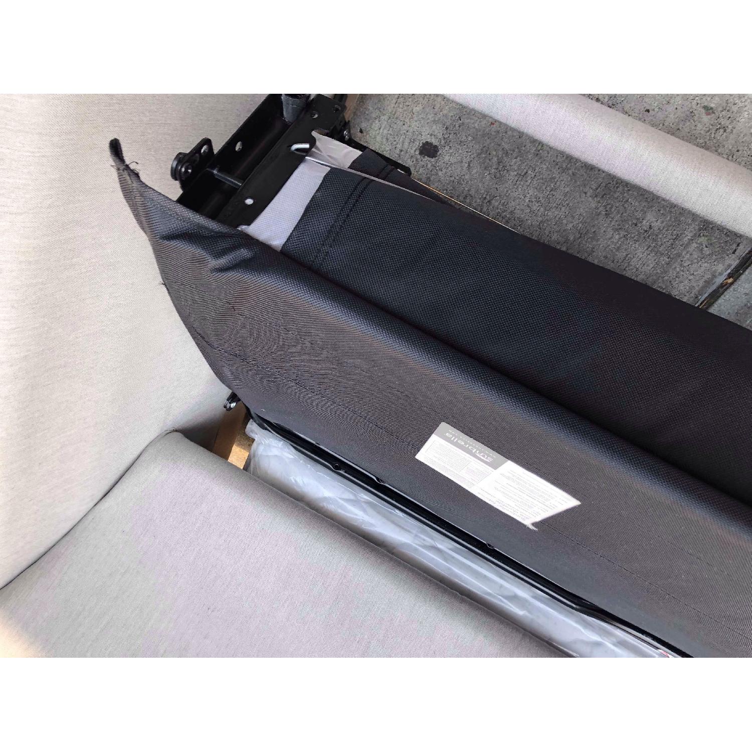 Bauhaus Sunbrella Wooster Fife White Welt Queen Sofa Bed - image-26