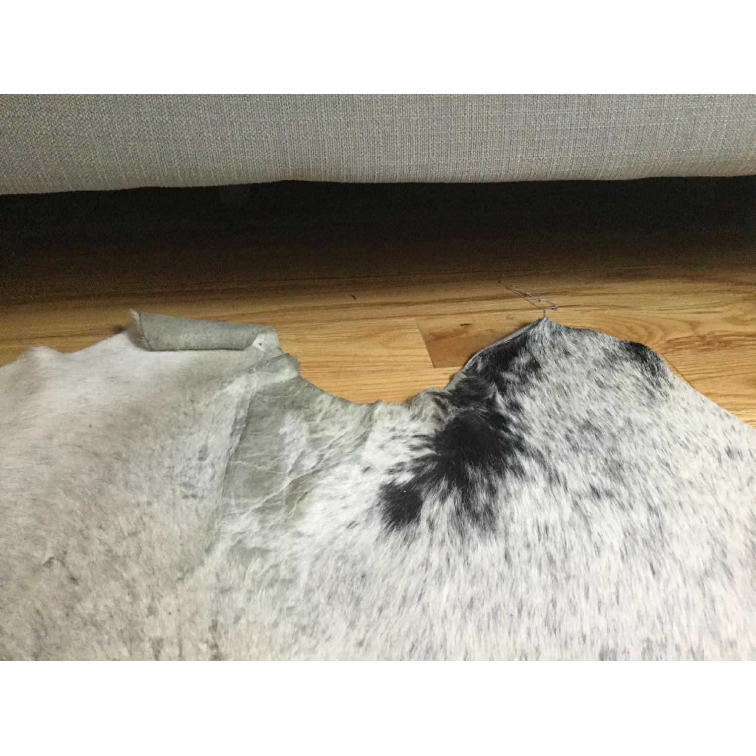 ABC Carpet and Home Grey Brazilian Cowhide Rug - image-3